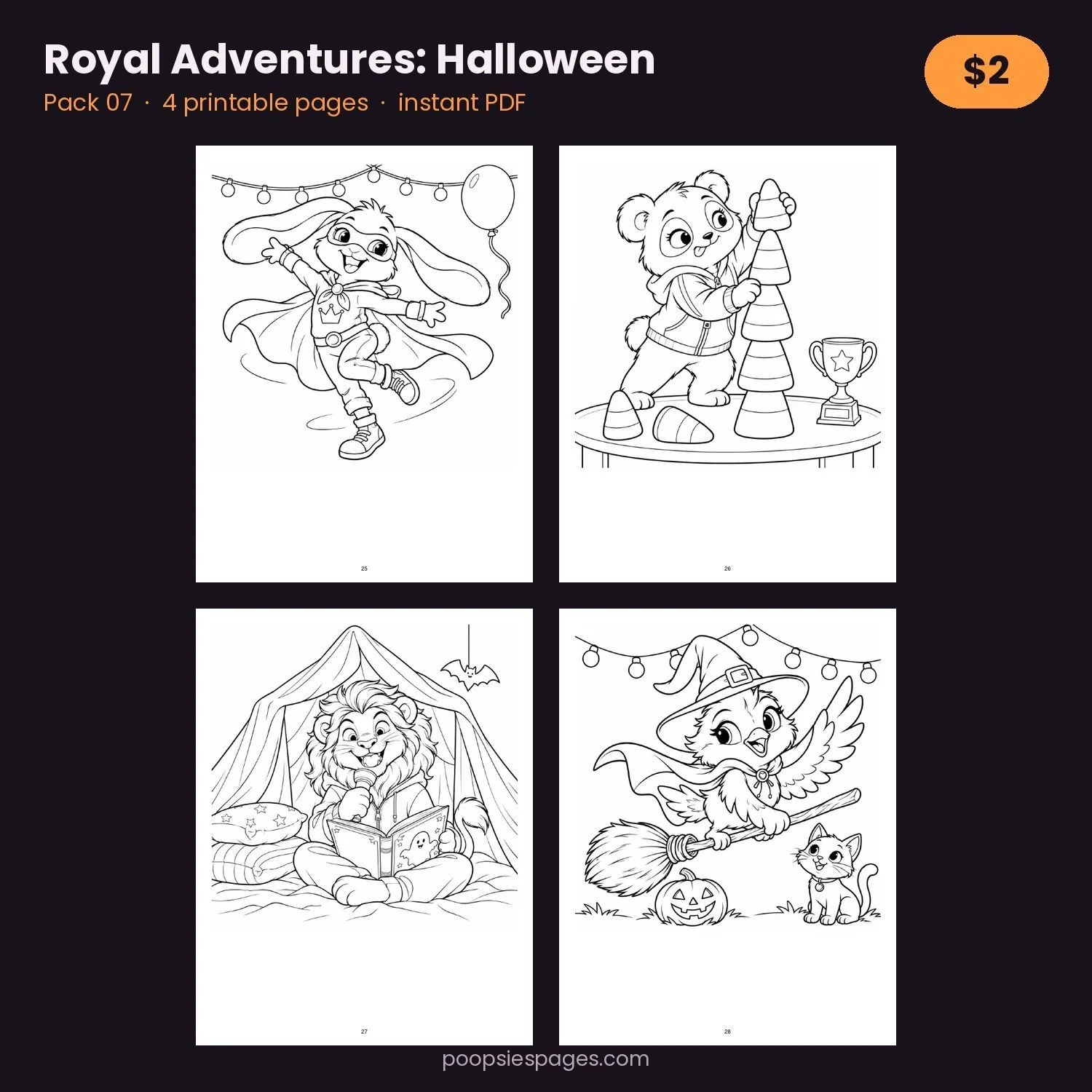Royal Adventures: Halloween — Pack 07