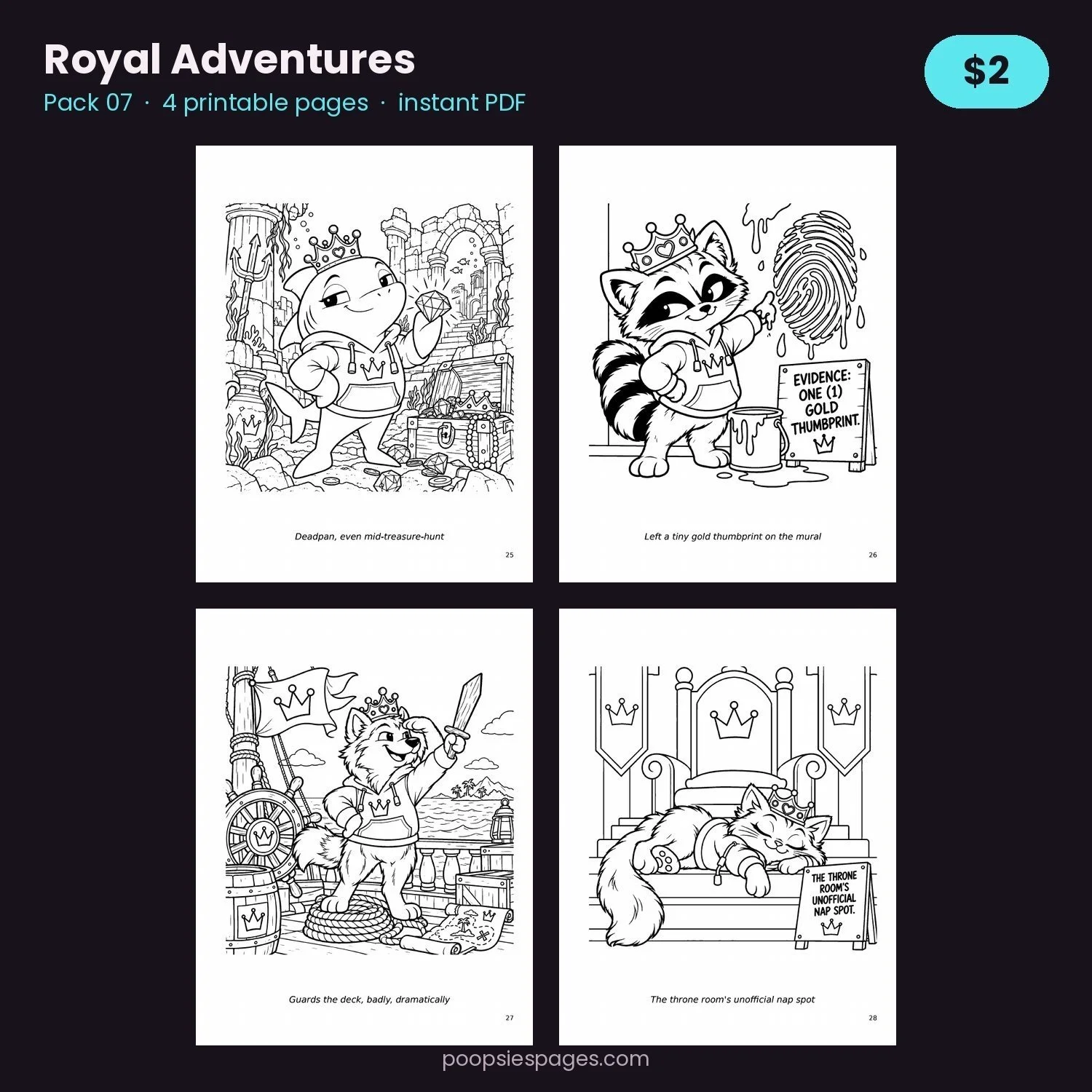 Royal Adventures — Pack 07