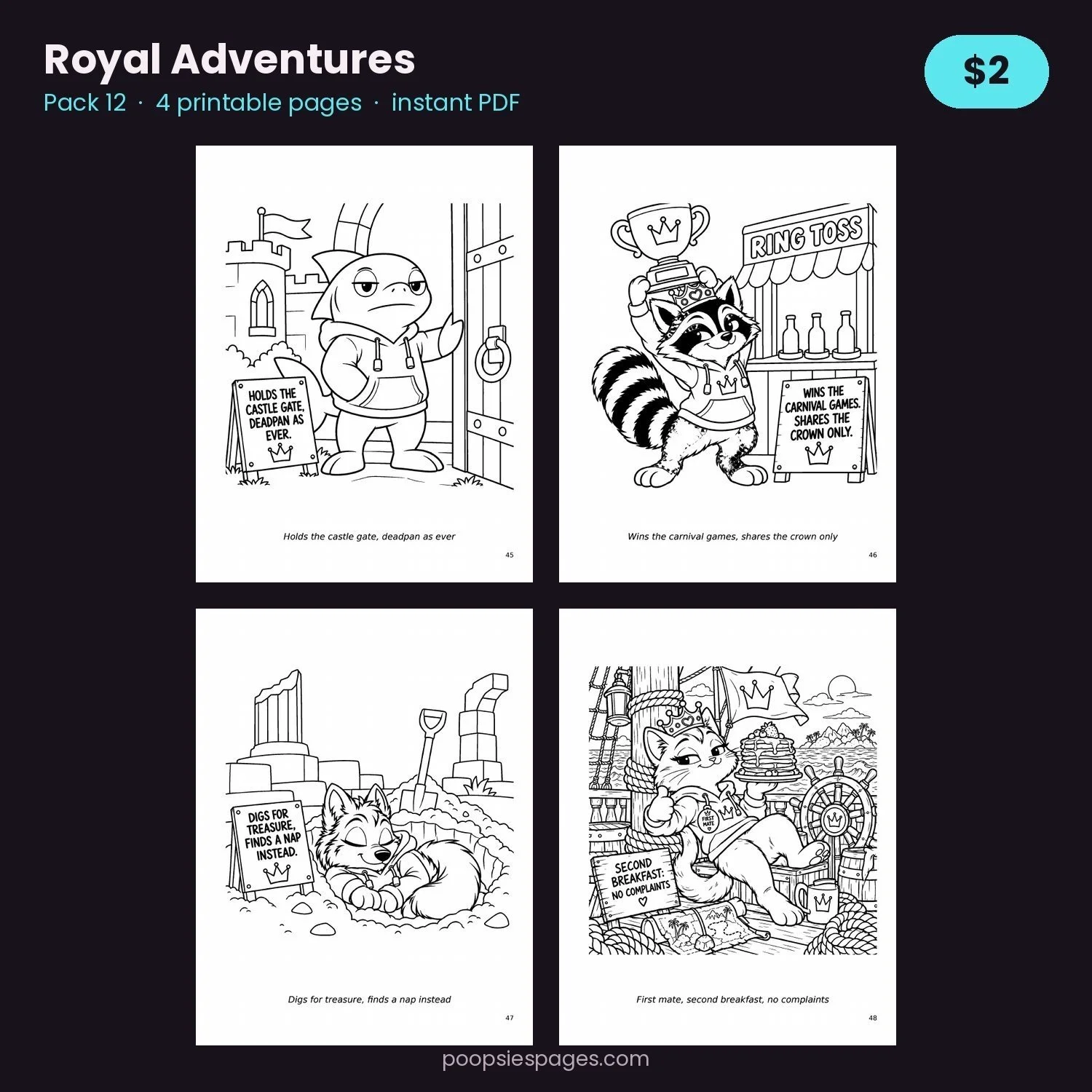 Royal Adventures — Pack 12