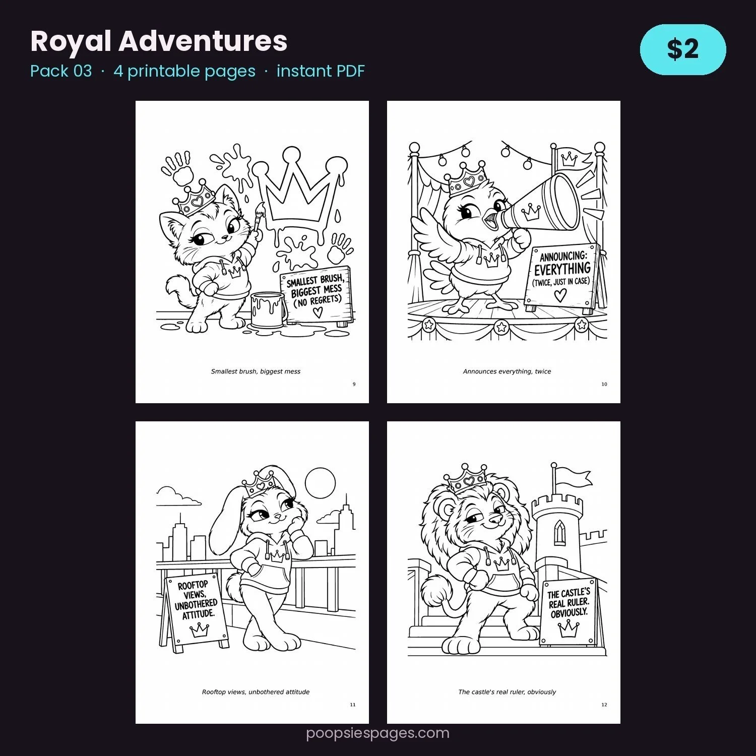 Royal Adventures — Pack 03