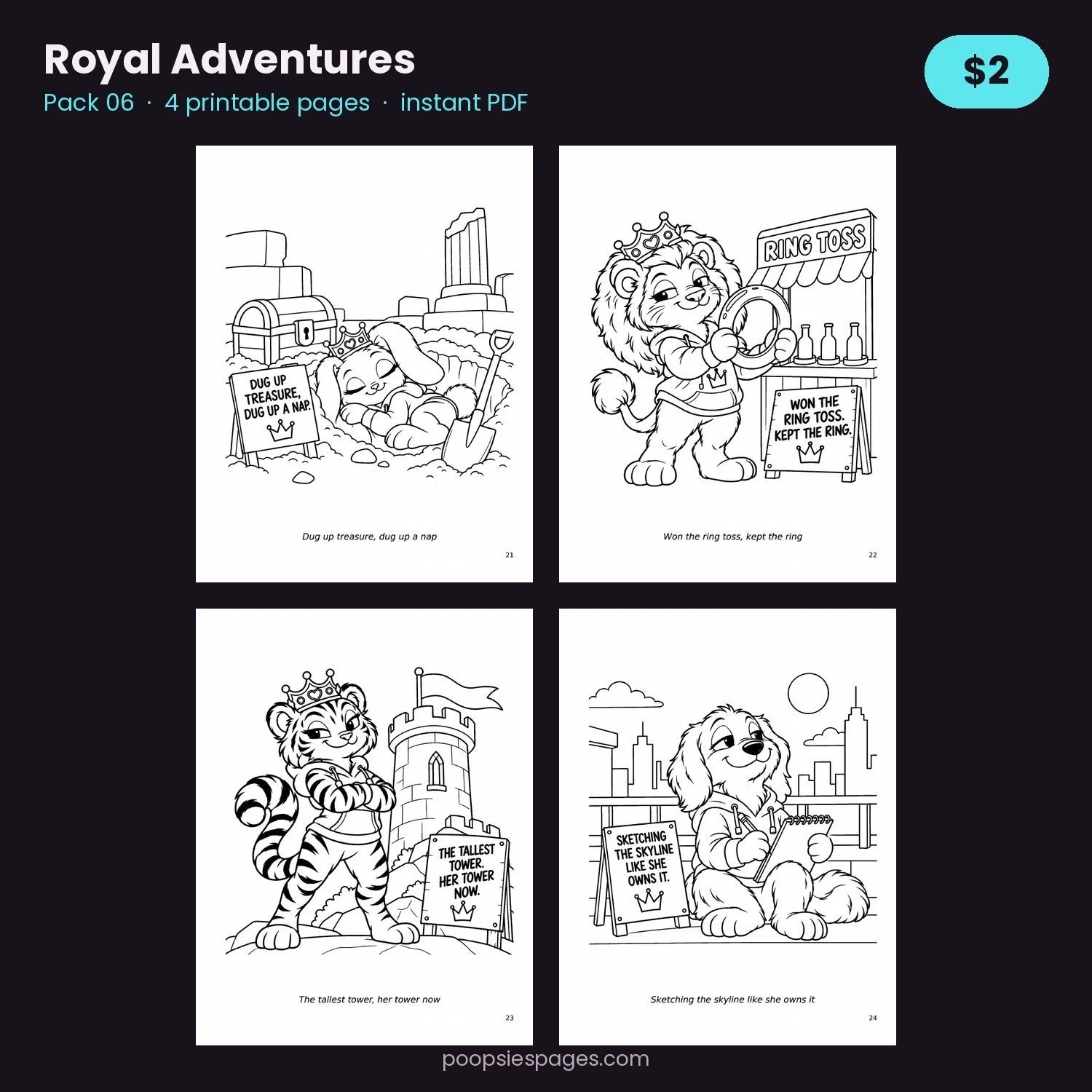 Royal Adventures — Pack 06