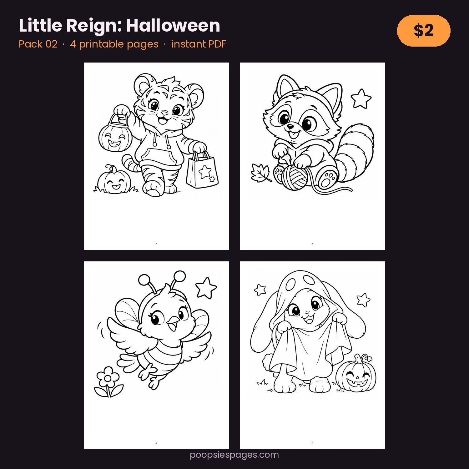 Little Reign: Halloween — Pack 02