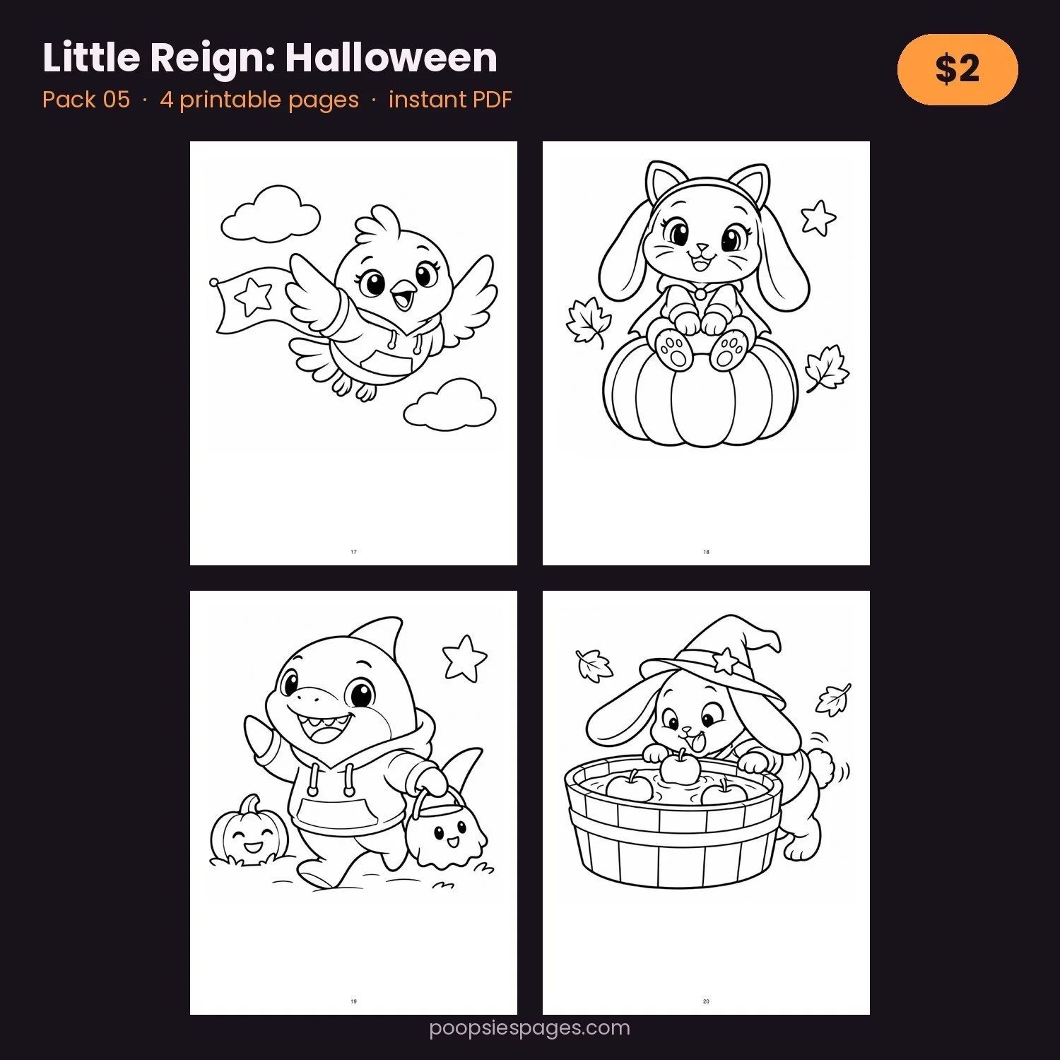 Little Reign: Halloween — Pack 05