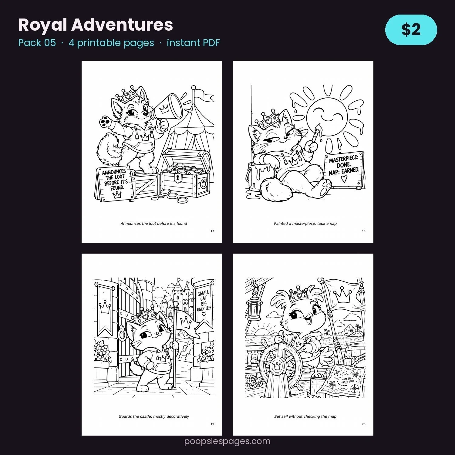 Royal Adventures — Pack 05
