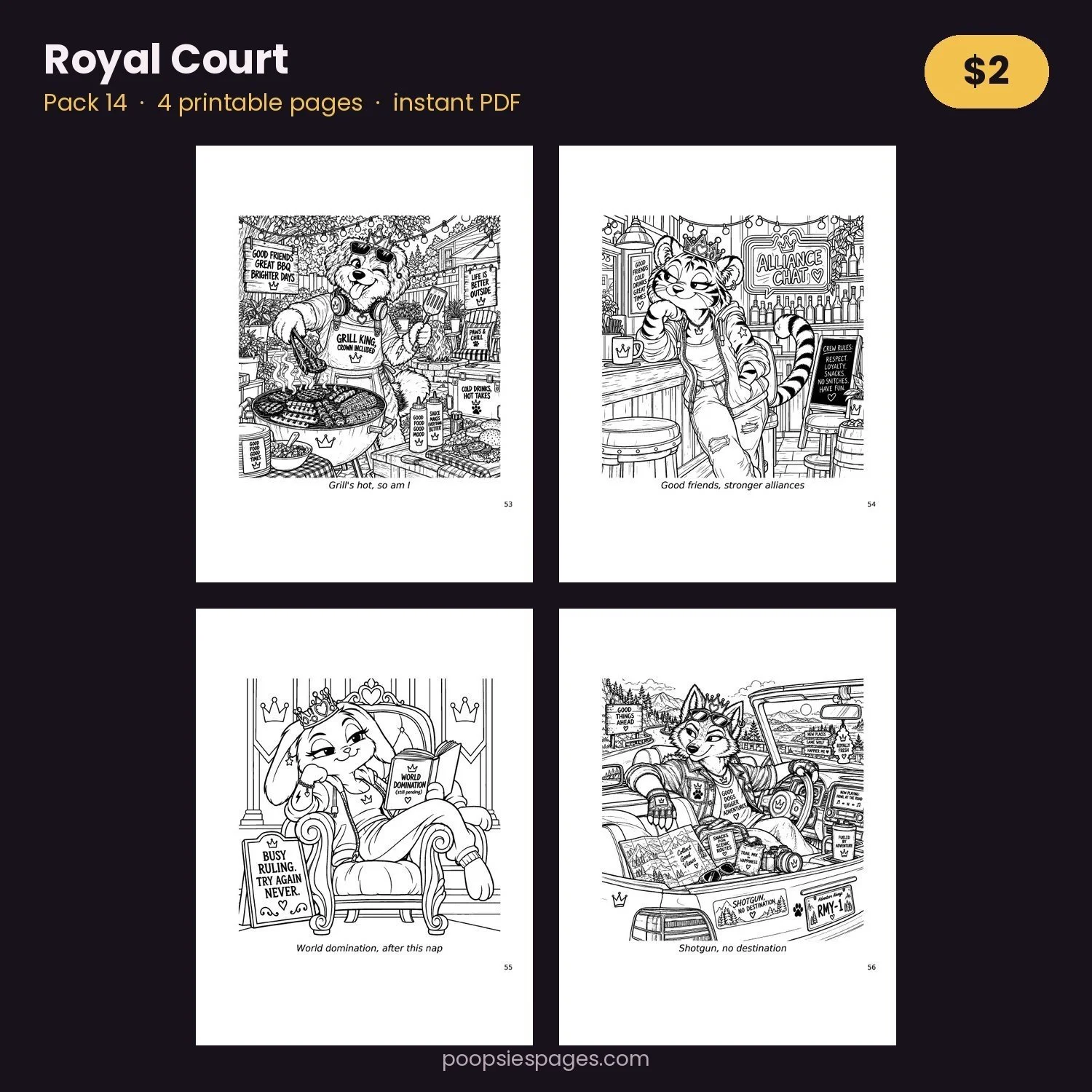 Royal Court — Pack 14