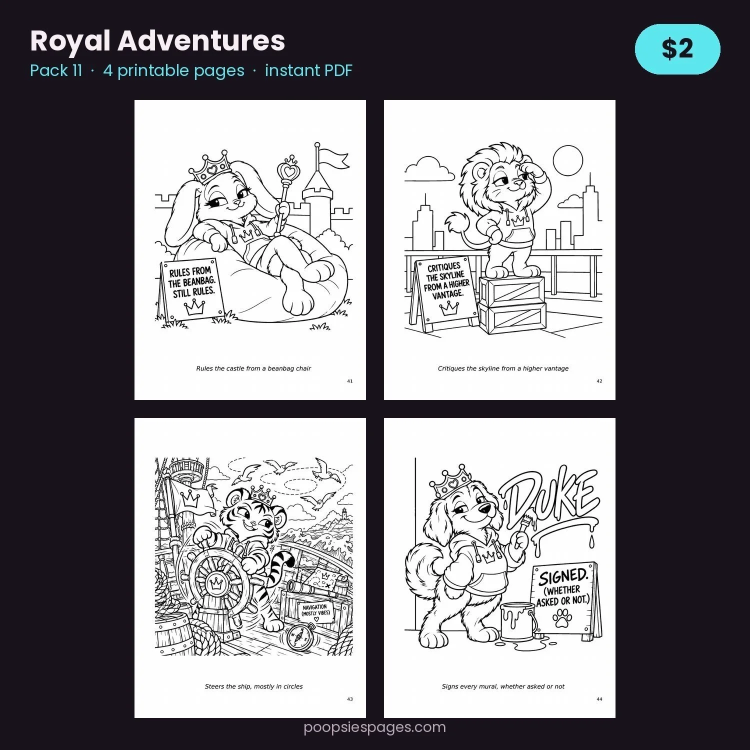 Royal Adventures — Pack 11