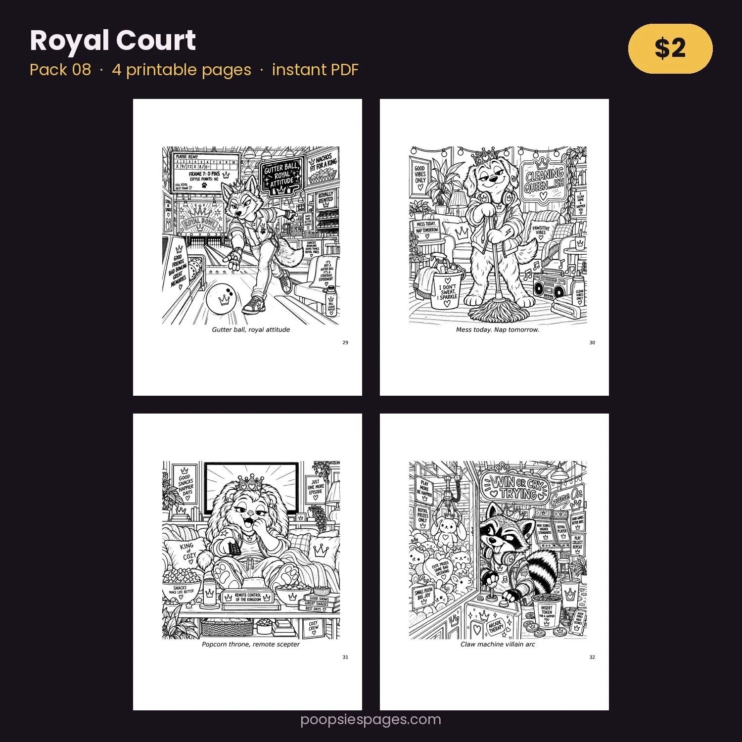 Royal Court — Pack 08