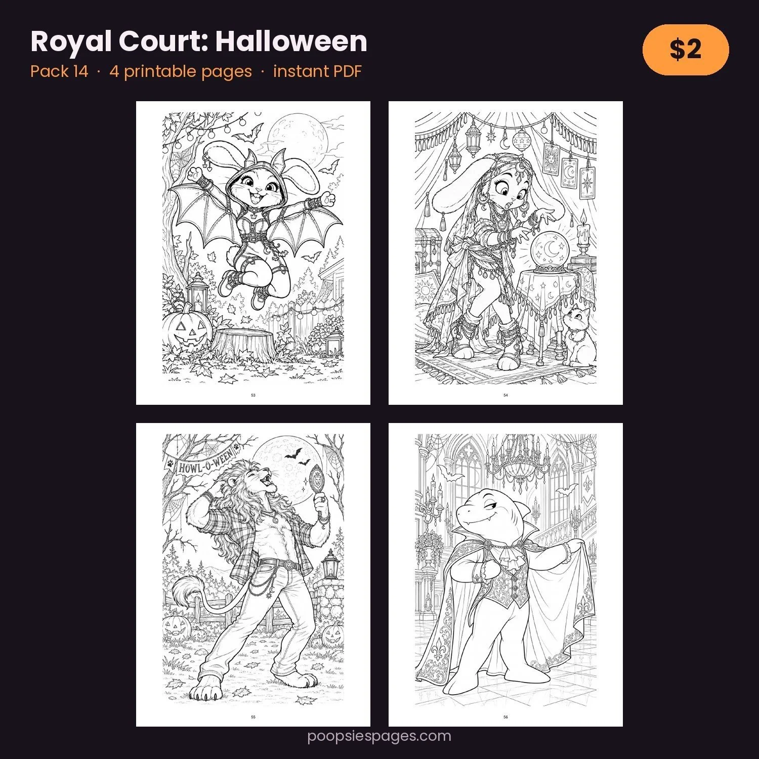 Royal Court: Halloween — Pack 14