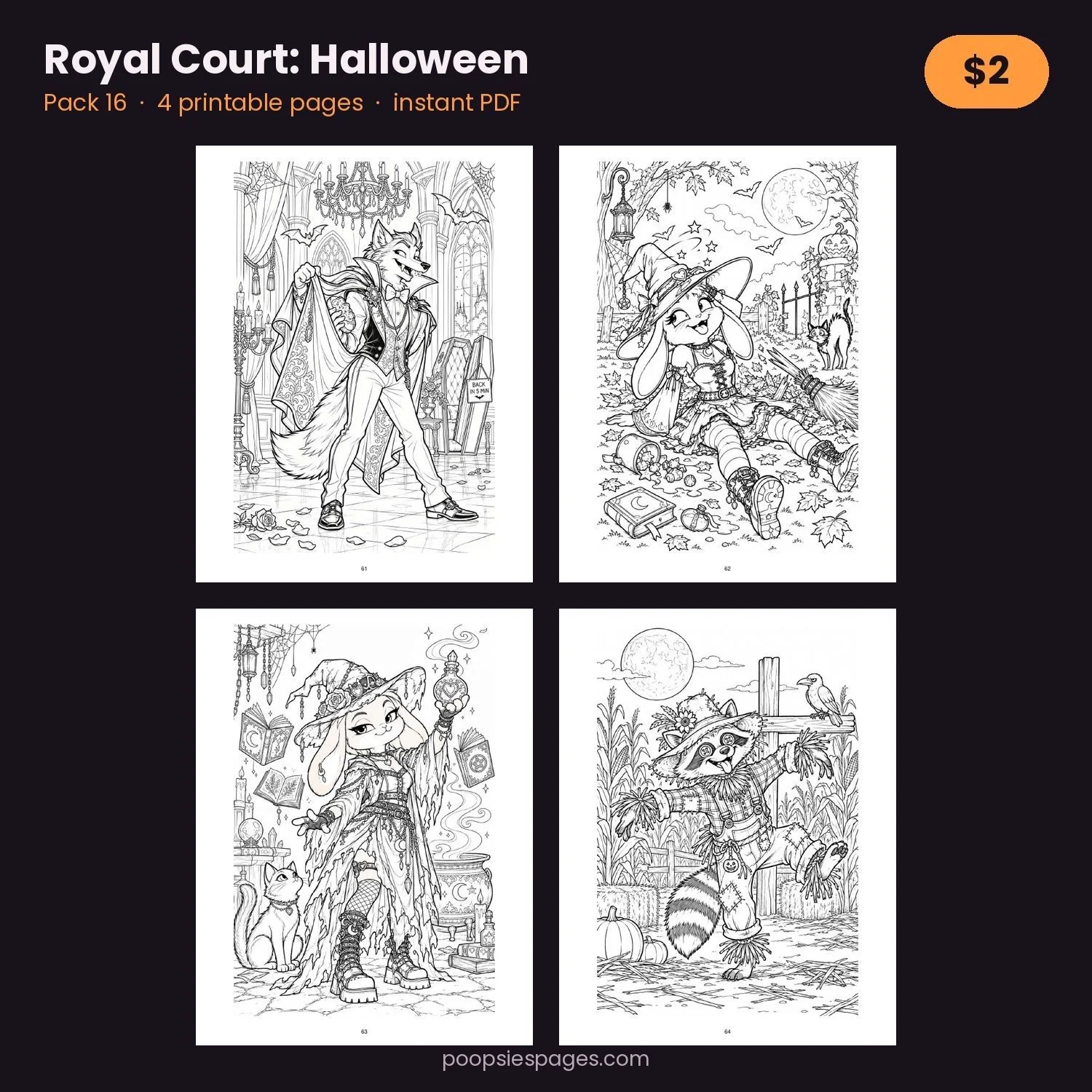 Royal Court: Halloween — Pack 16