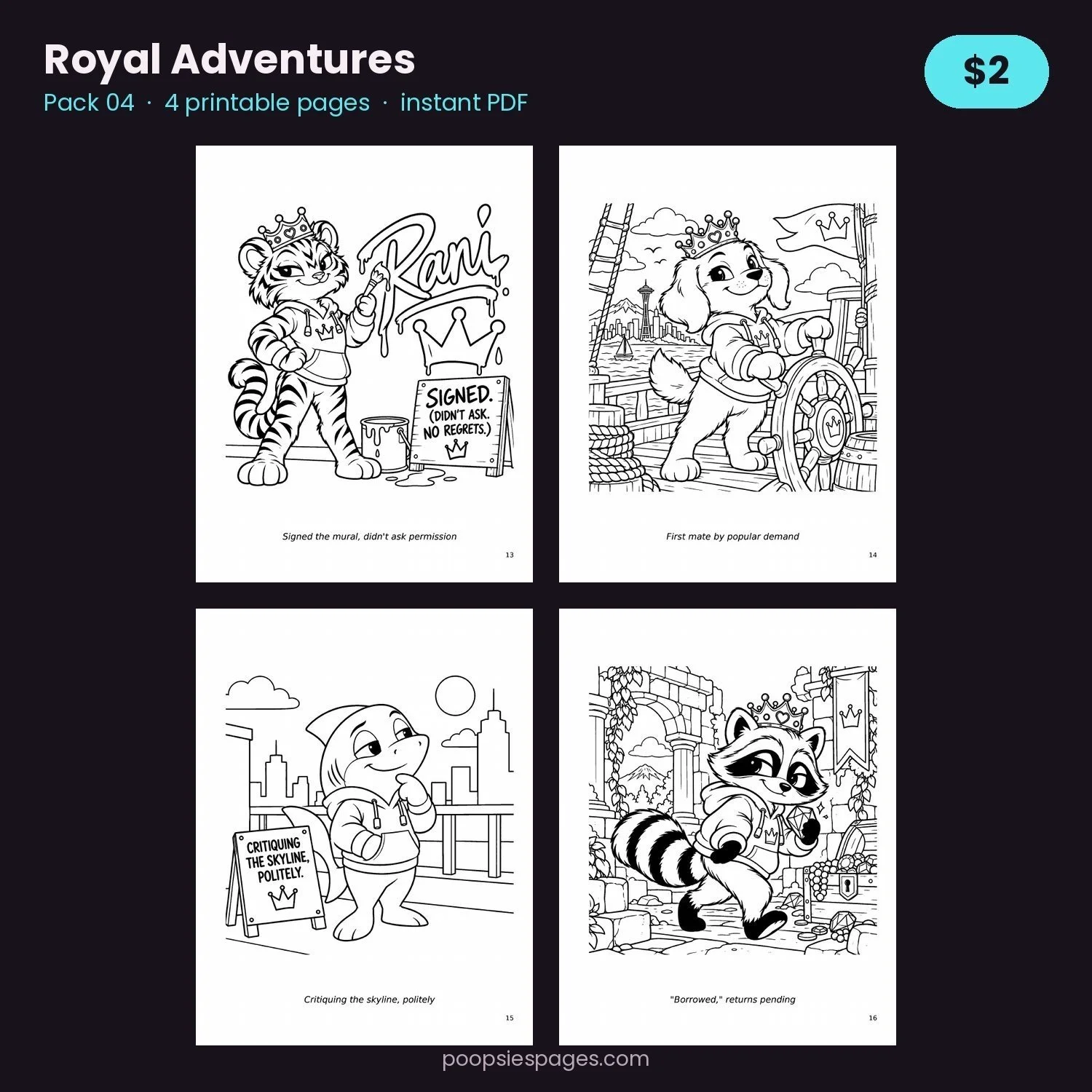 Royal Adventures — Pack 04