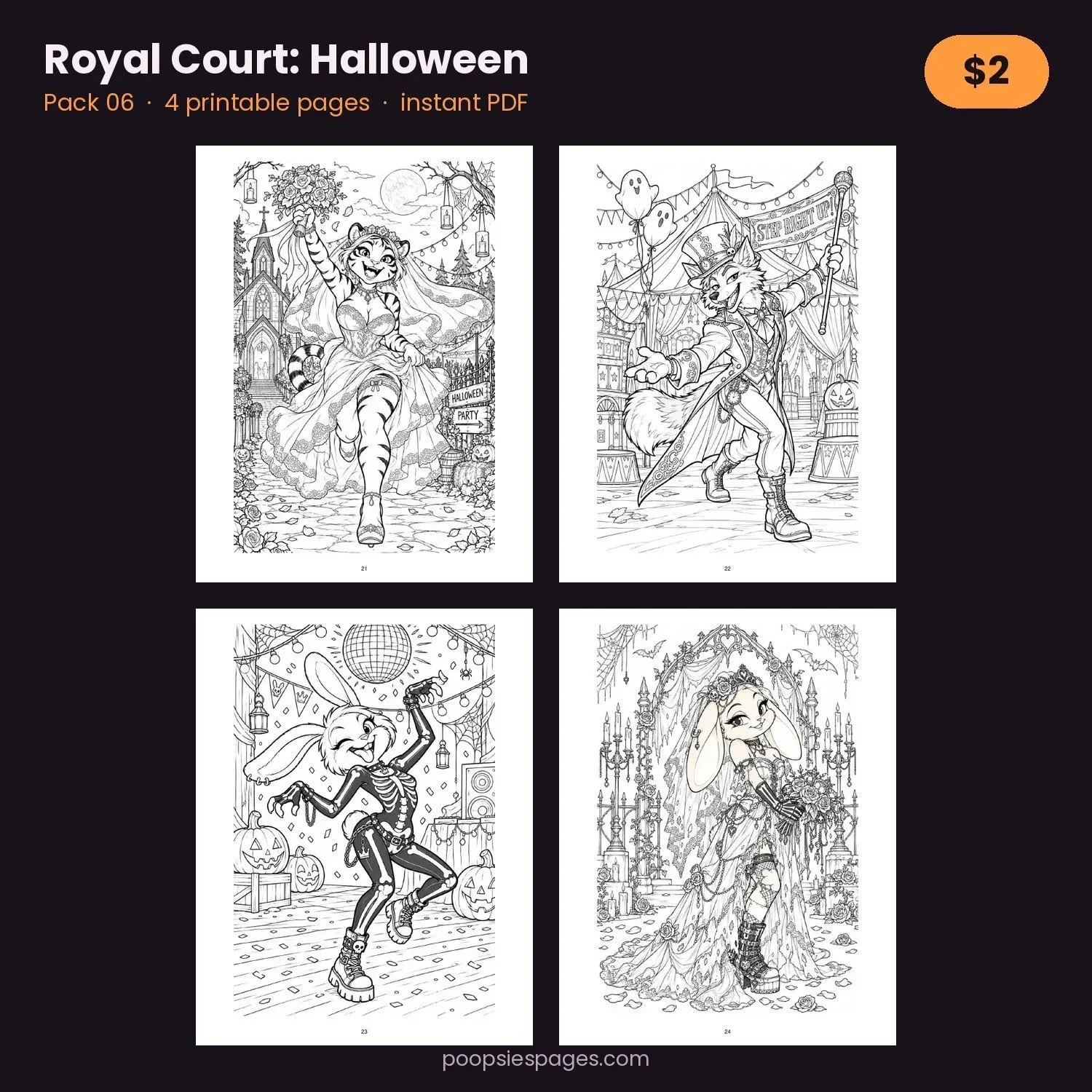 Royal Court: Halloween — Pack 06