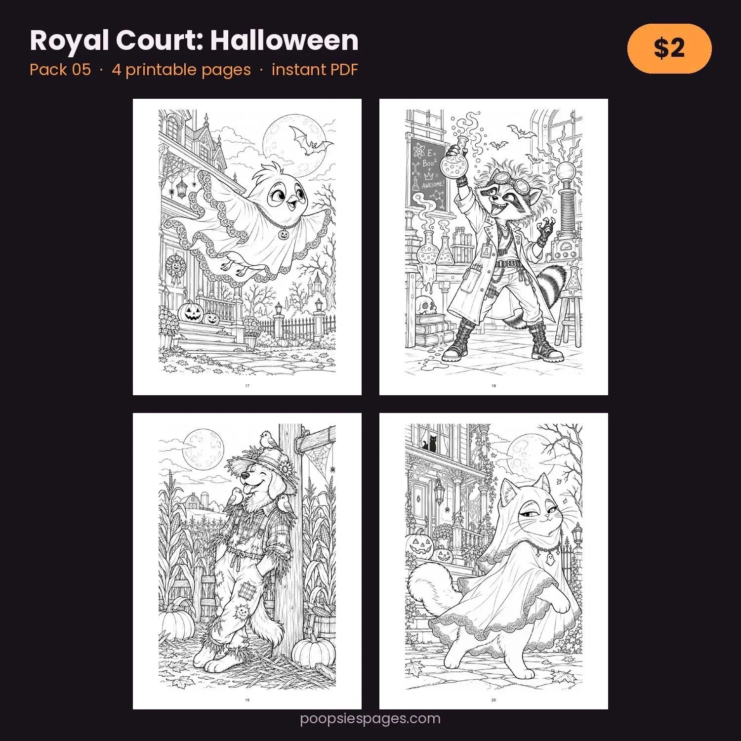 Royal Court: Halloween — Pack 05