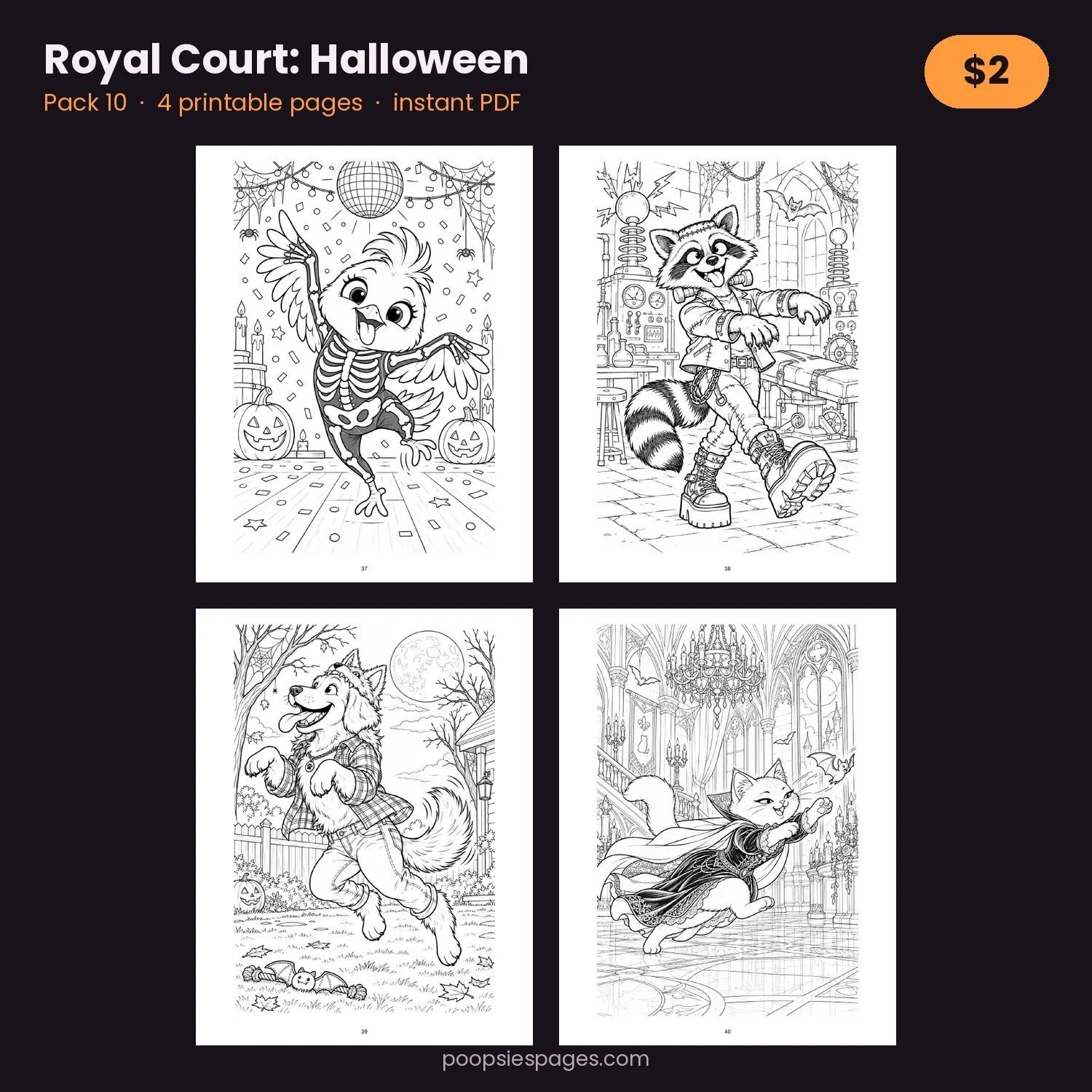 Royal Court: Halloween — Pack 10