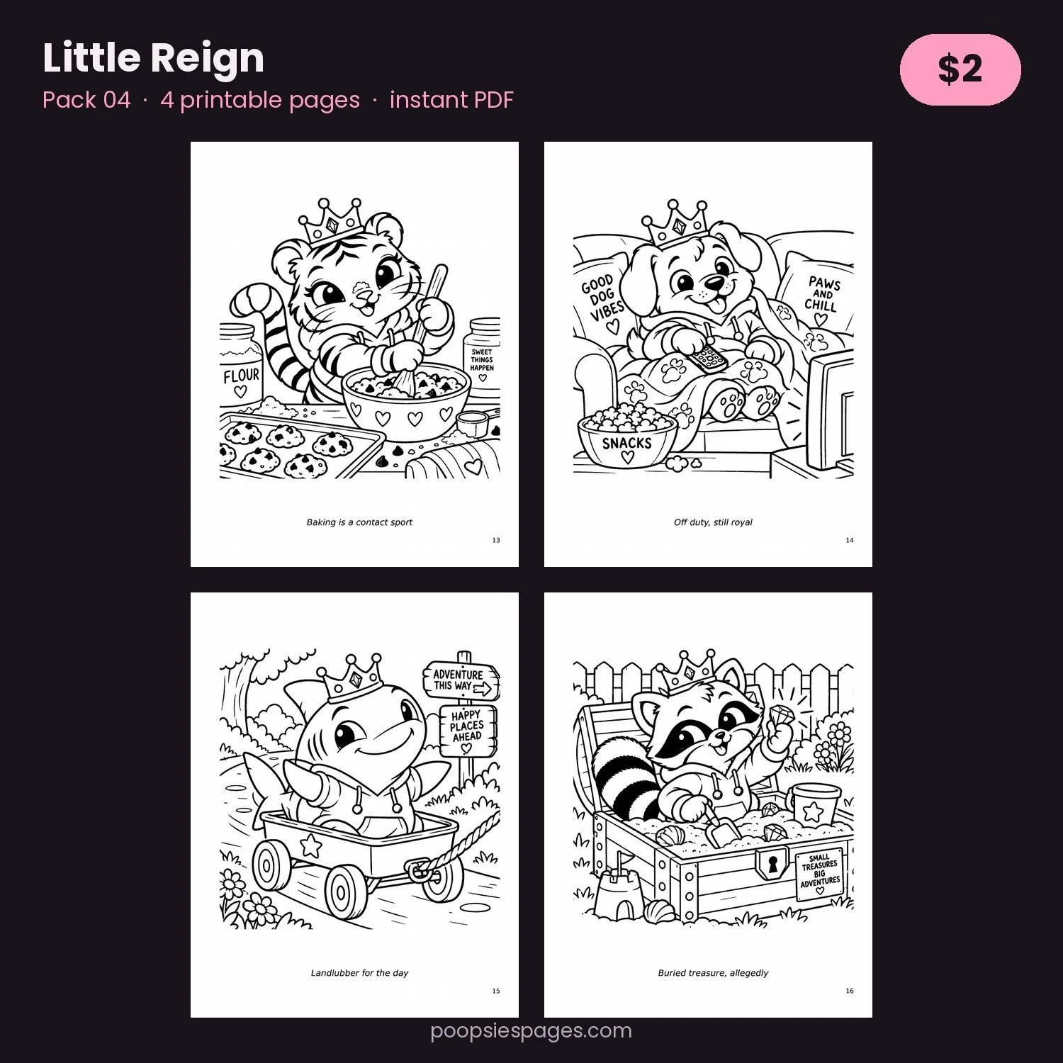 Little Reign — Pack 04