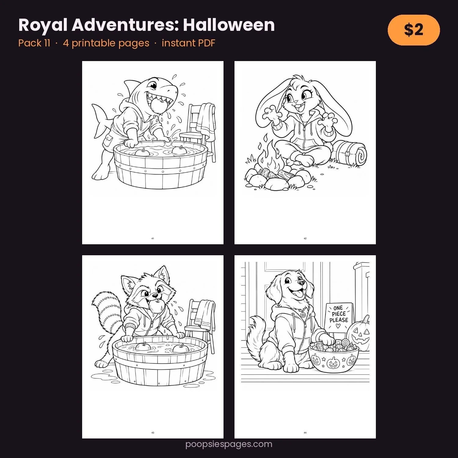 Royal Adventures: Halloween — Pack 11