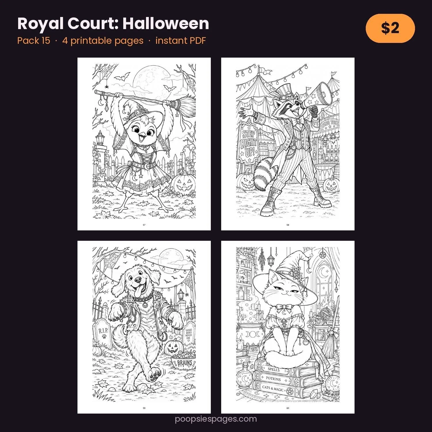 Royal Court: Halloween — Pack 15