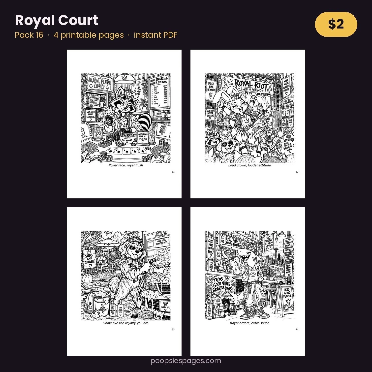 Royal Court — Pack 16