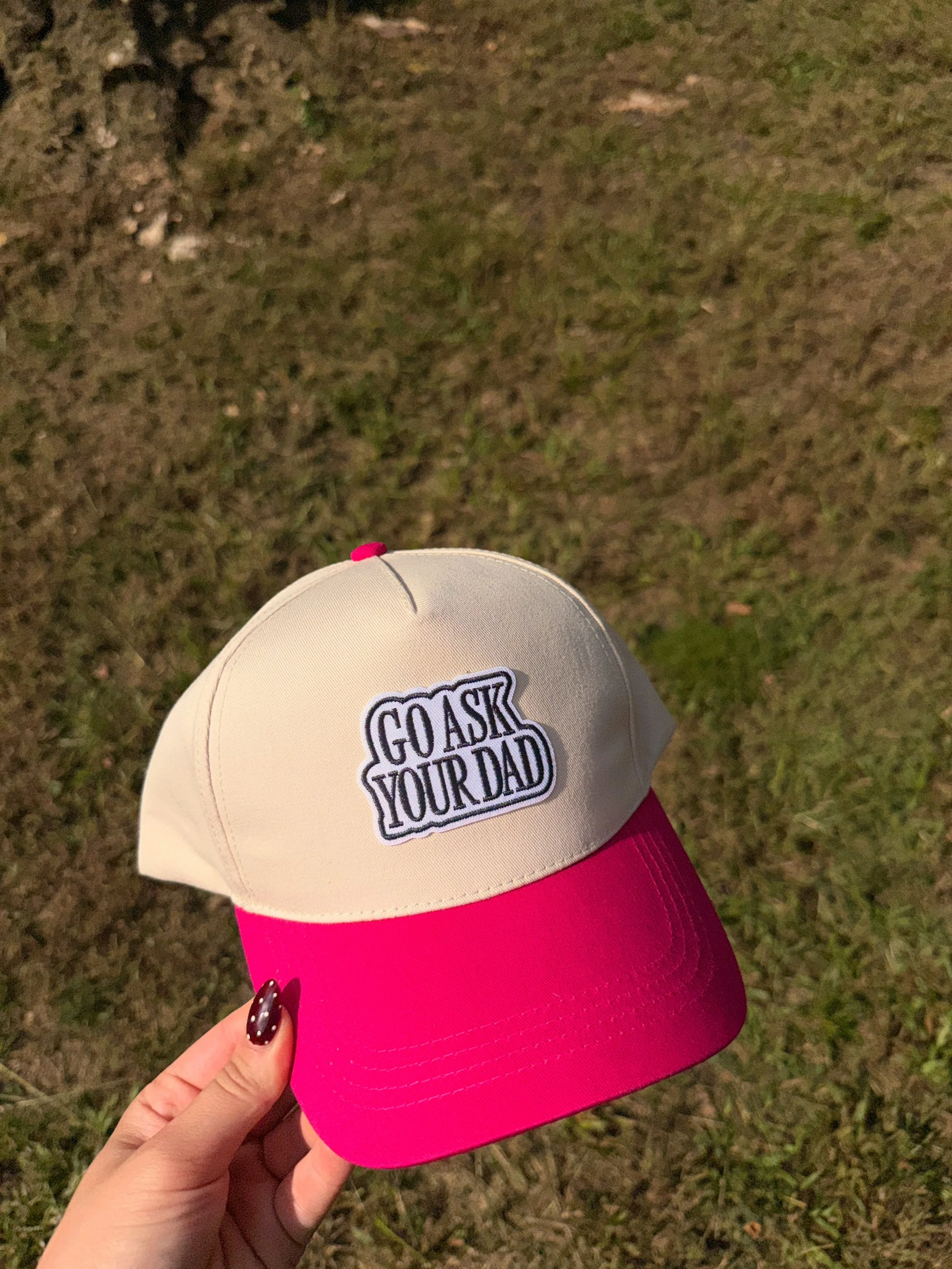 "Go ask your dad" Hat