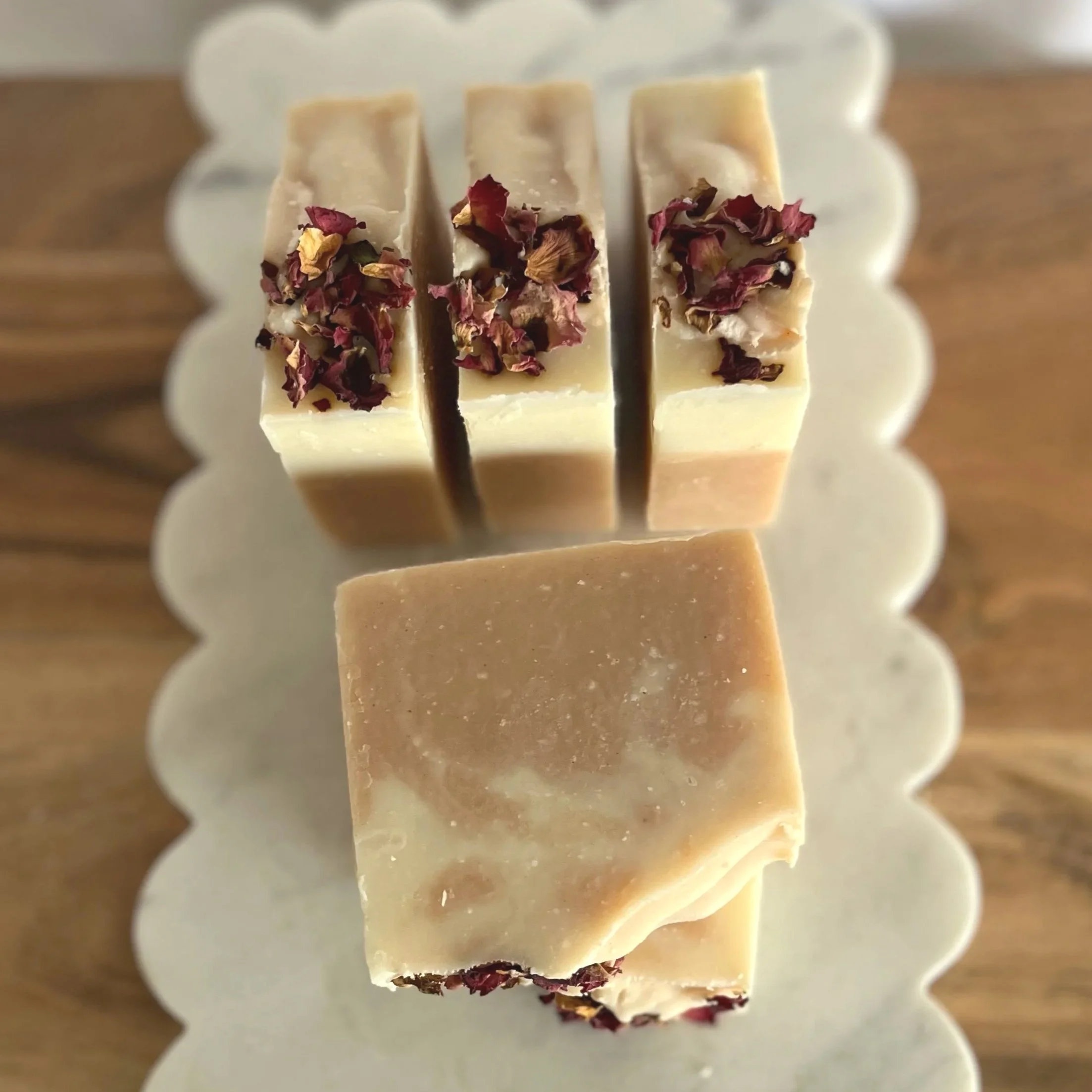 In the Garden | handmade soap - floral, woody, clean and fresh
