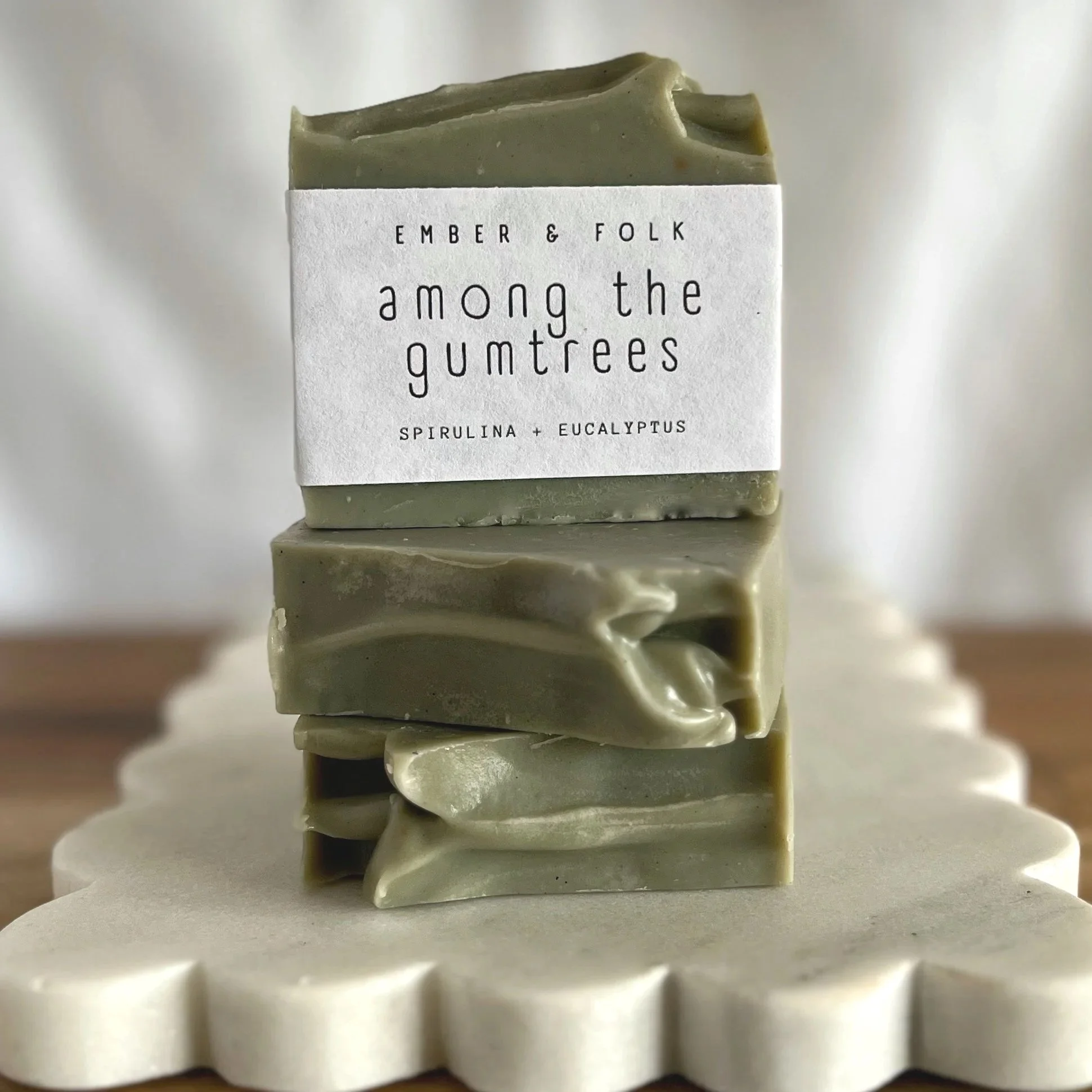 Eucalyptus and Cedarwood cold process soap