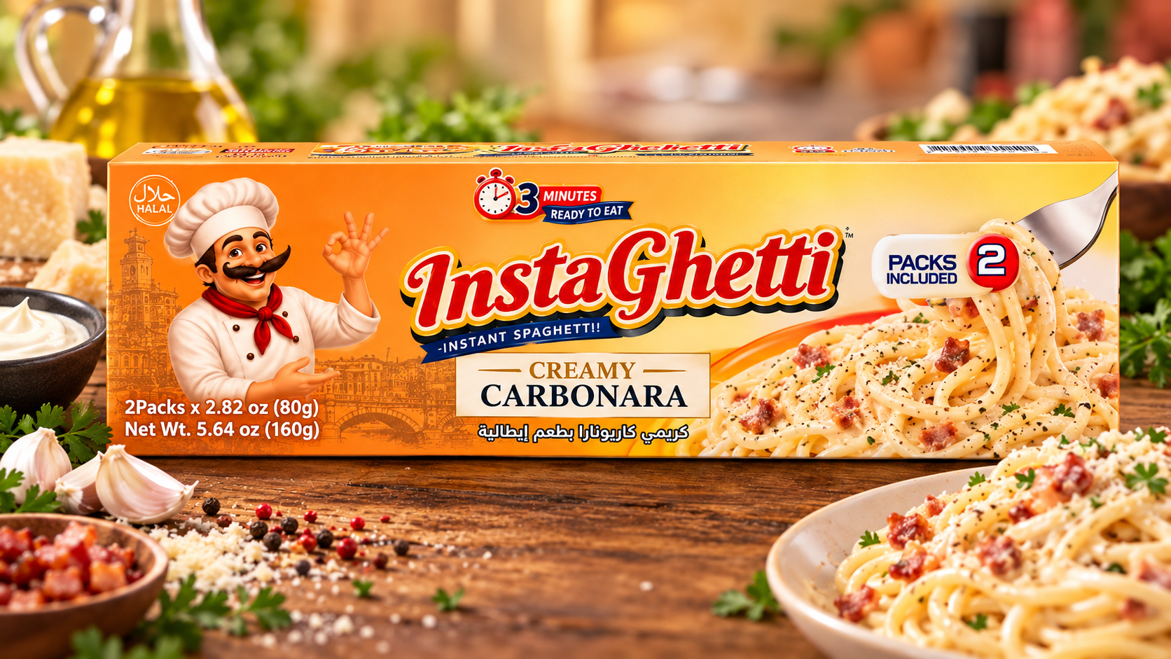 Instaghetti Creamy Carbonara