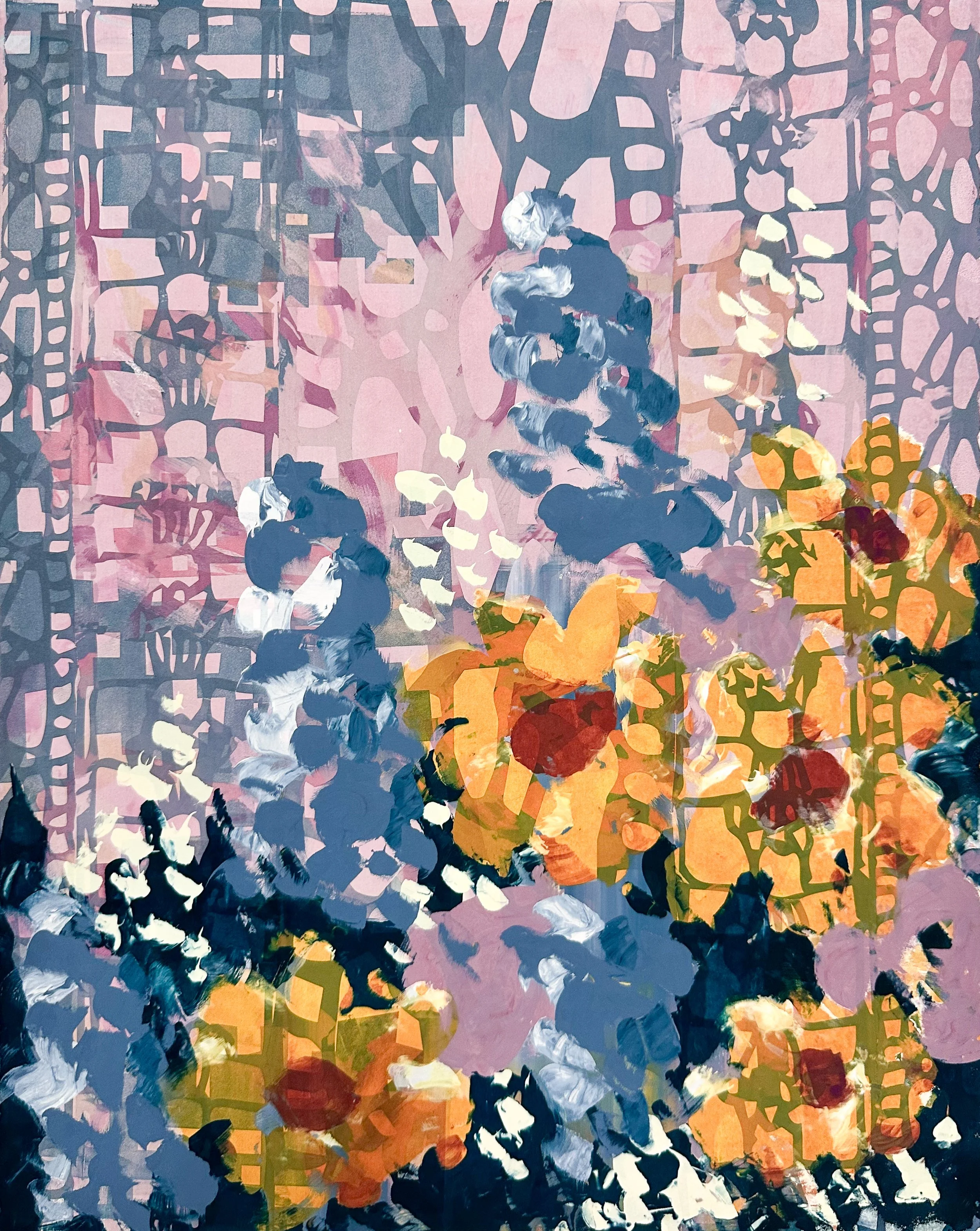 Window 3, Screenprint Monotype, 20x16, 2026