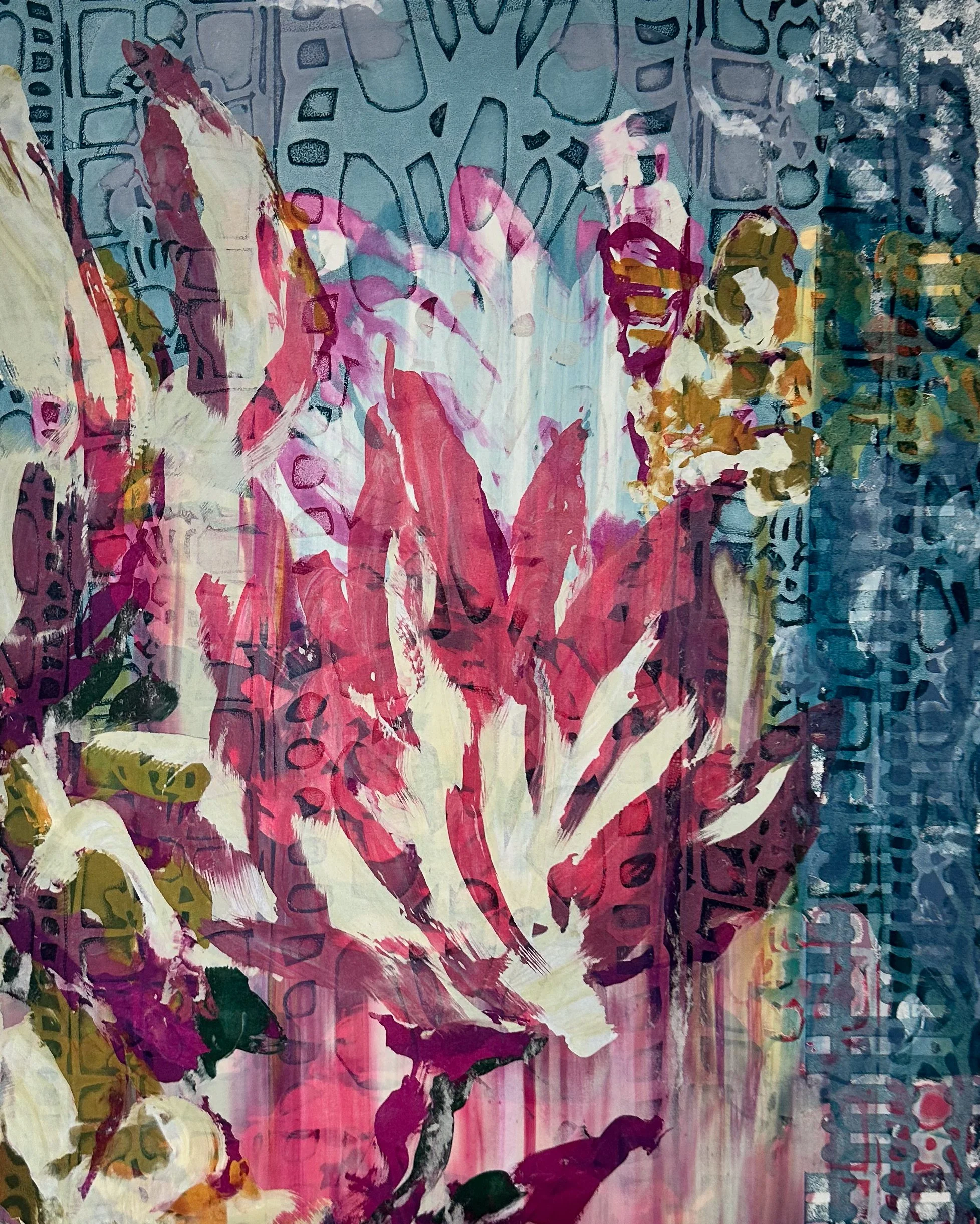 Window 6, Screenprint Monotype, 20x16, 2026