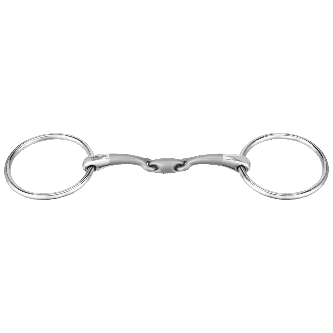 SATINOX Loose Ring Snaffle Bit (Double-Jointed)