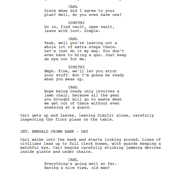 Narrative Scripwiting
