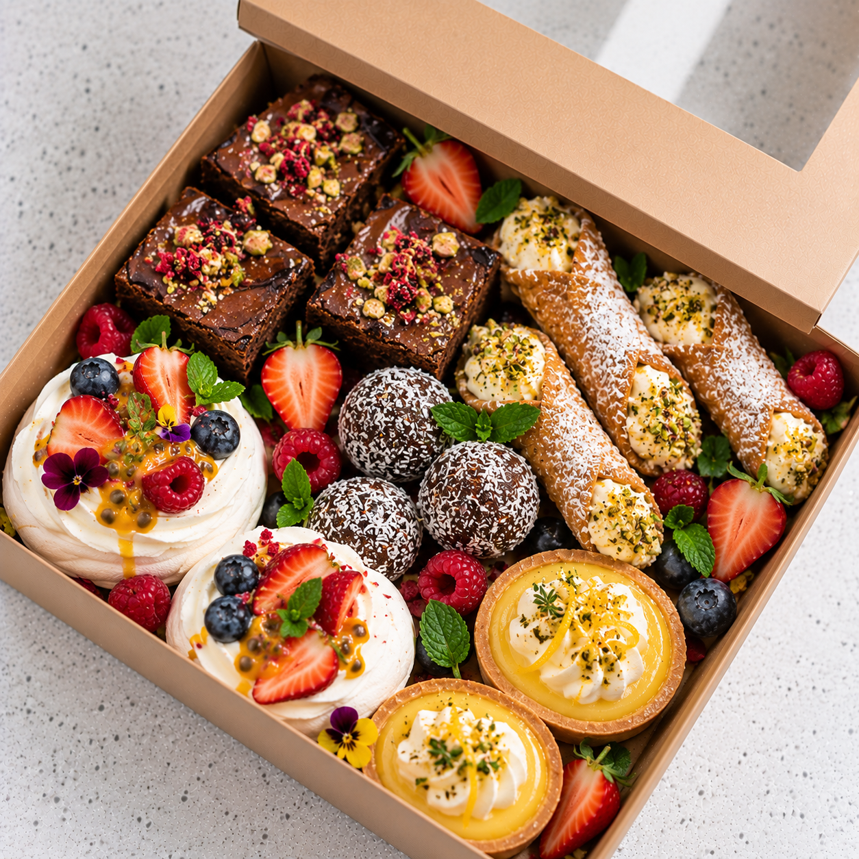 Riviera Christmas Sweets Box