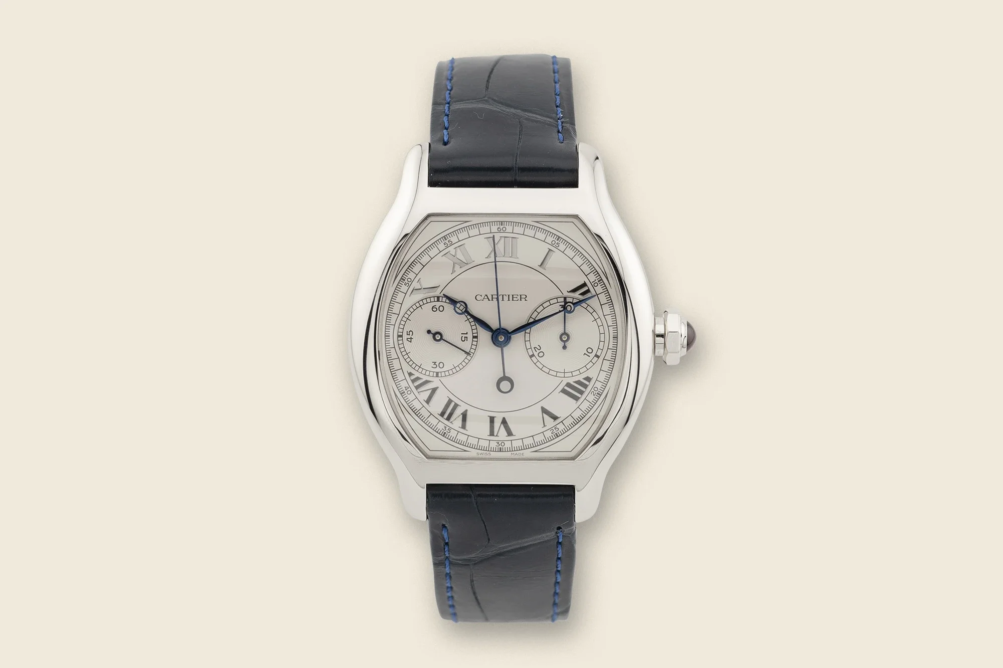 Cartier Privé Tortue Monopusher Chronograph