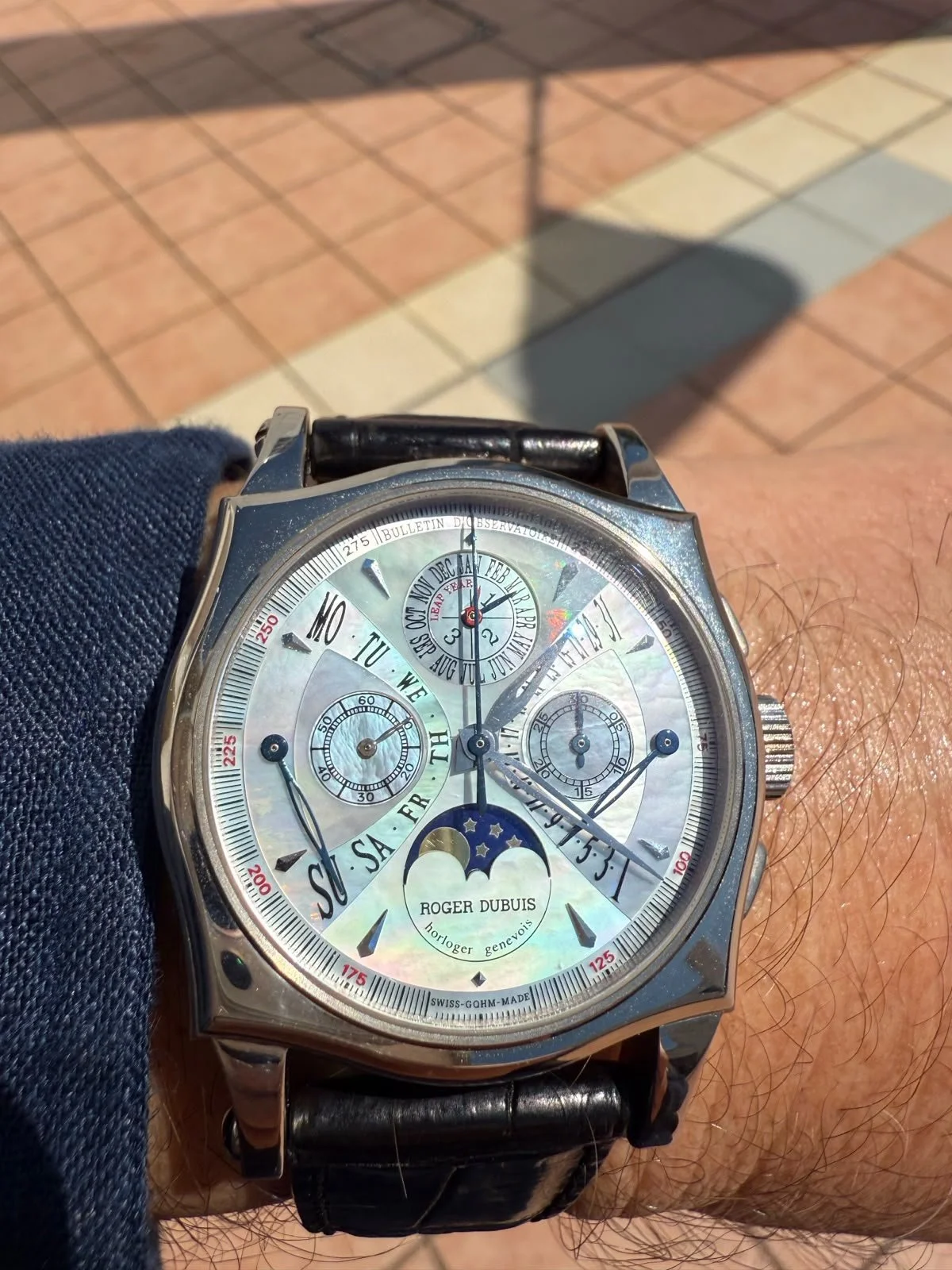  3 September 2026 Roger Dubuis Sympathie Bi-Retrograde Perpetual Calendar Chronograph