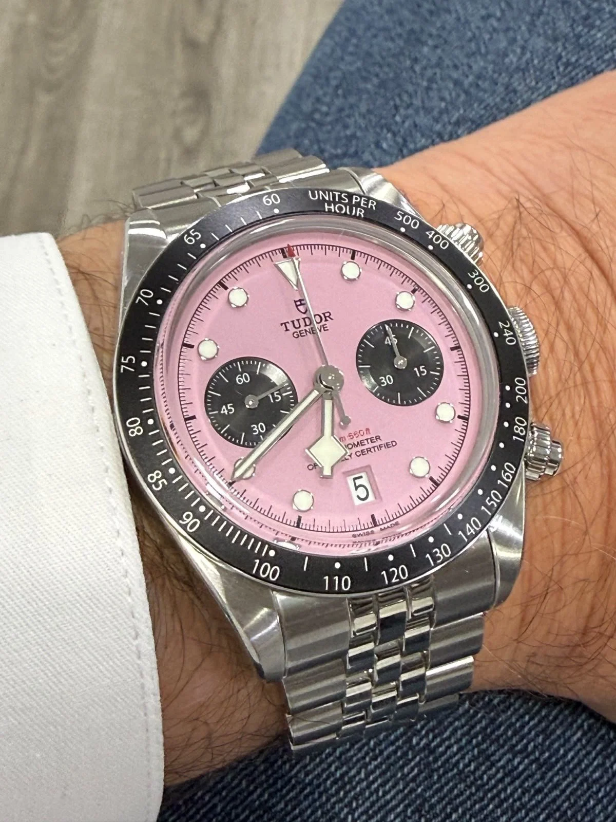  19 July 2026 Tudor Black Bay Chrono “Pink”