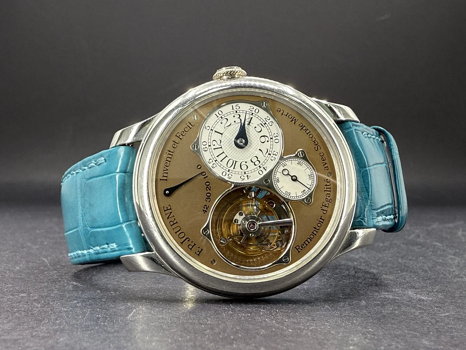 F.P.Journe Chronometre Tourbillon Souverain Platinum