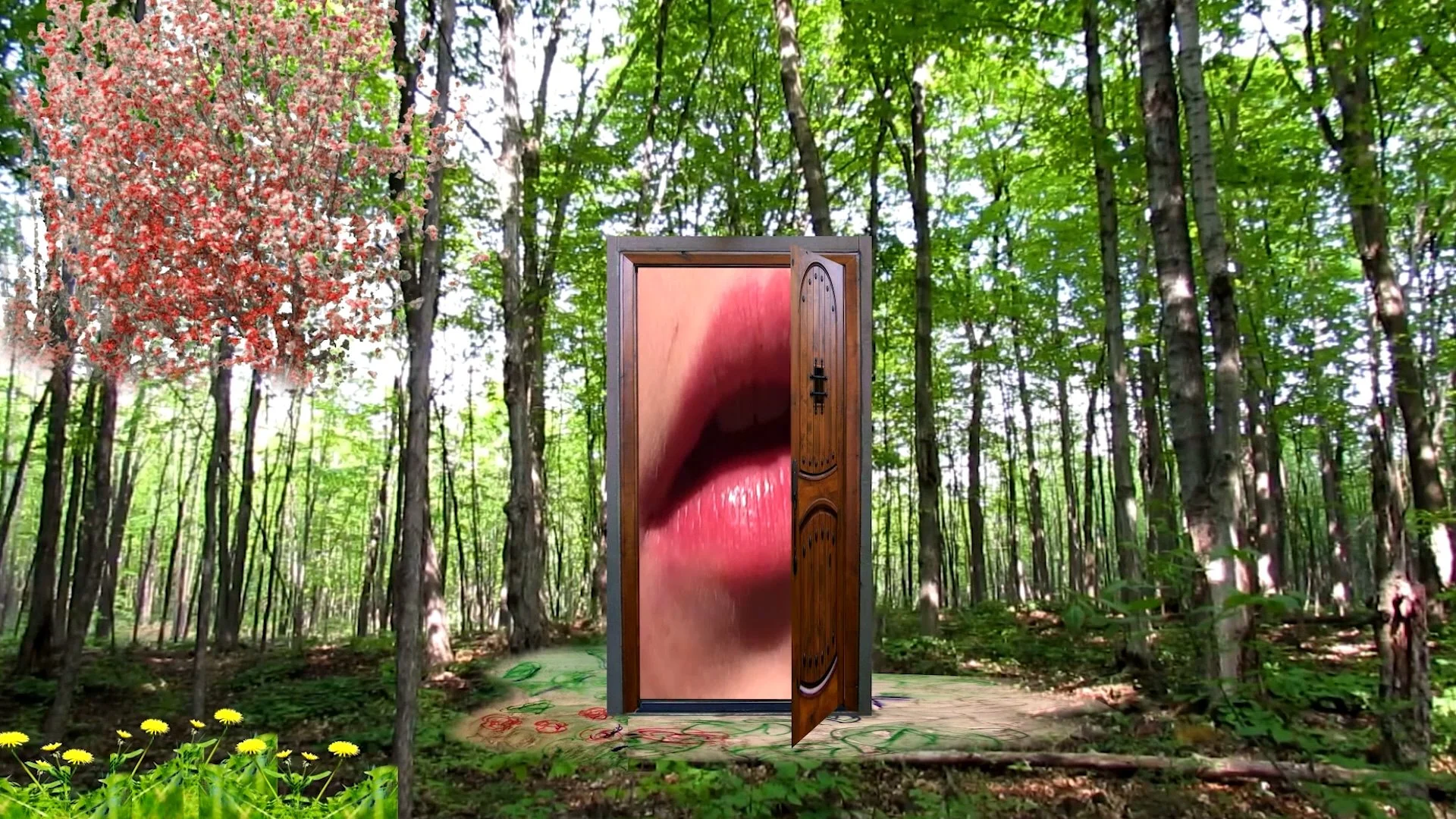 Heart's Desire - video collage installation
