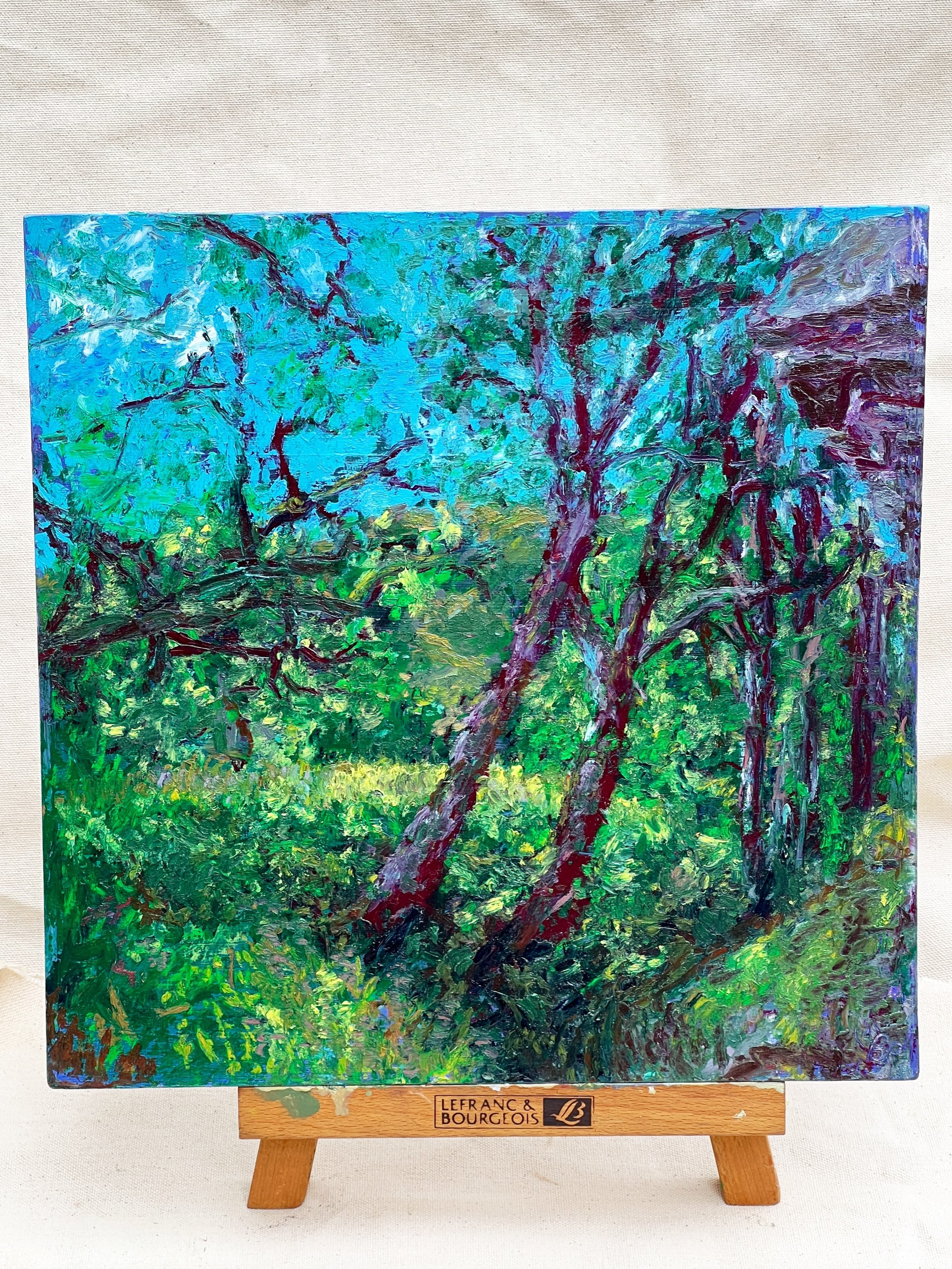 Bakestone quarry
Oil pastels on board
12&rdquo;x12&rdquo;

Did this one a few weeks ago whilst dry tooling with @tom_wharram and @_joe_lawson in the quarry. Last pic is Joe lowering off the route. 
I love how quick you can be with oil pastels, able t