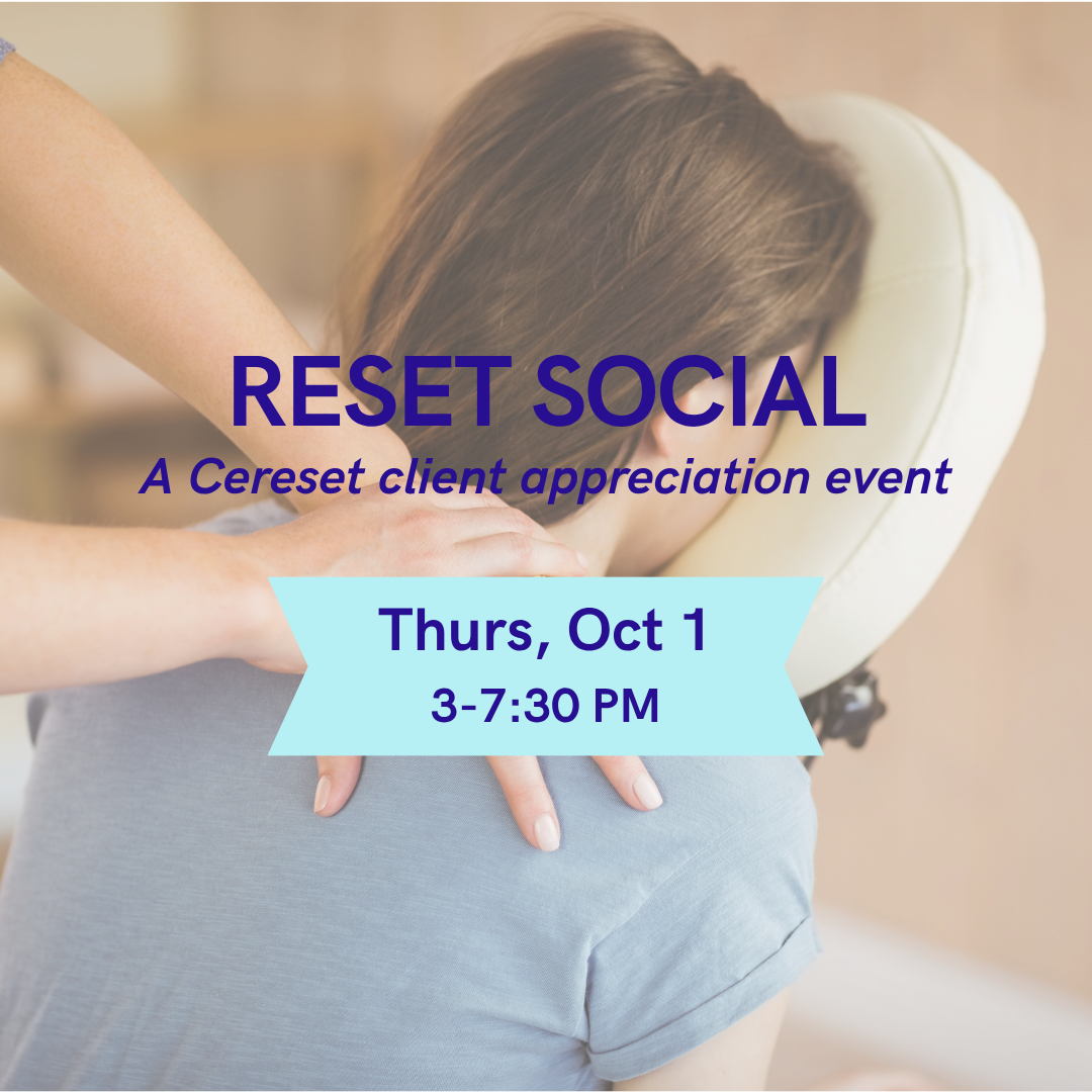 Reset Social: A Cereset client appreciation event