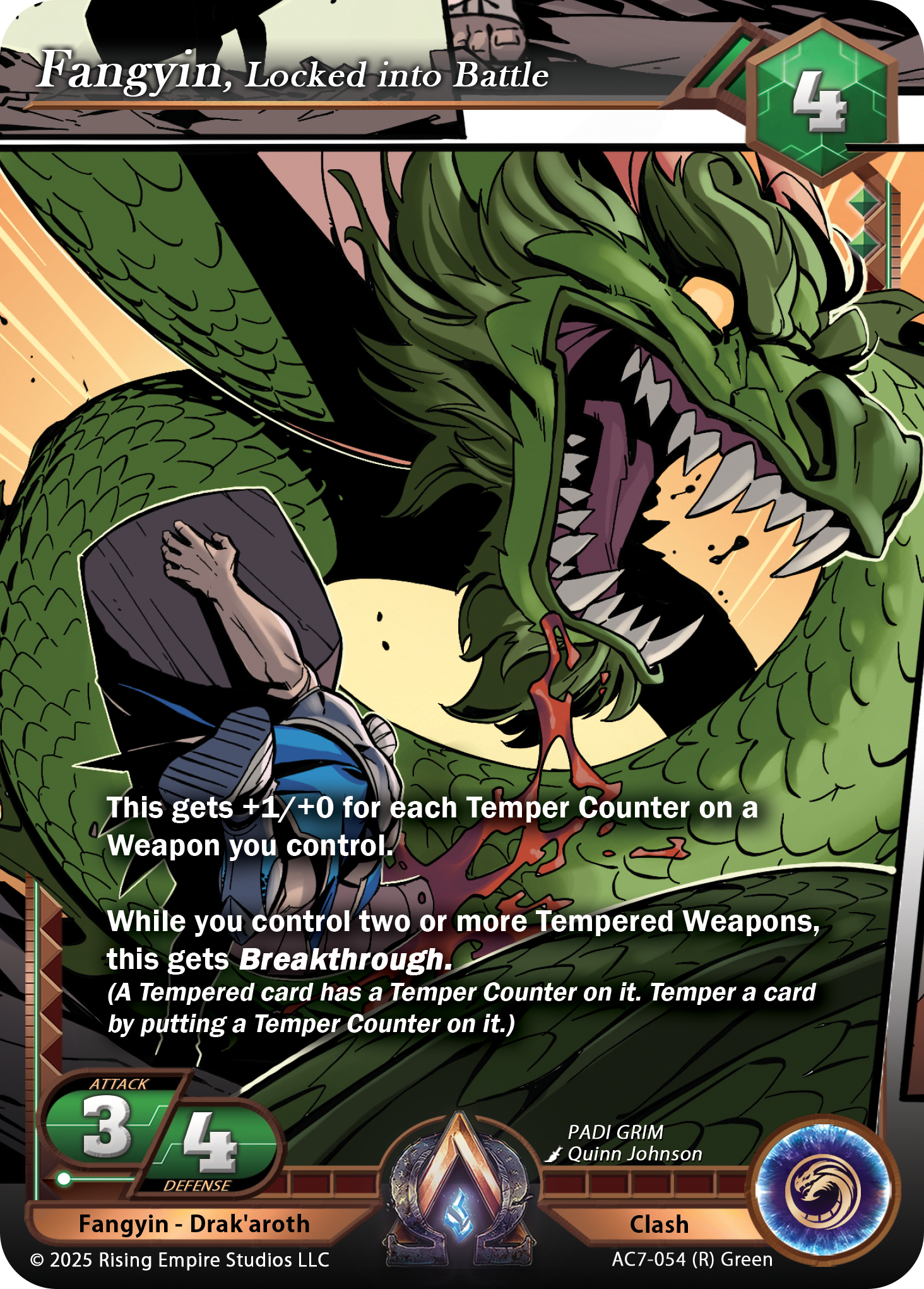 AC7-054 Fangyin, Locked into Battle-Crop.png