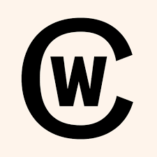 Cultureword logo: a large black 'C' encircling a smaller 'W' on a cream background.