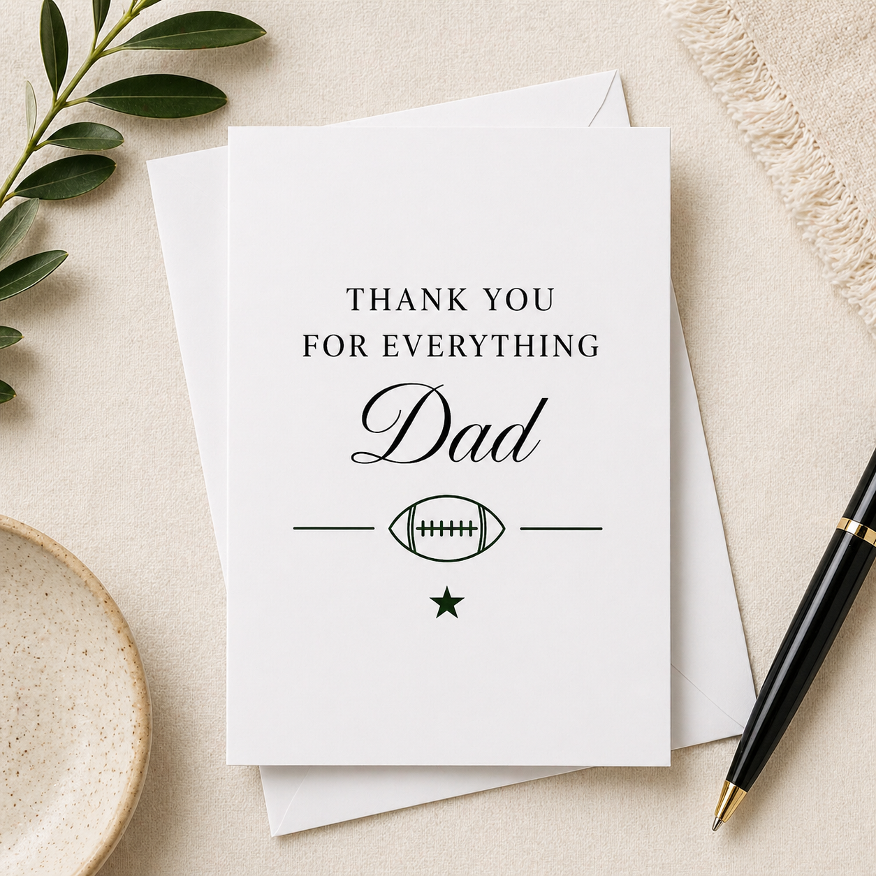 Thank You for Everything Dad – Greeting Card