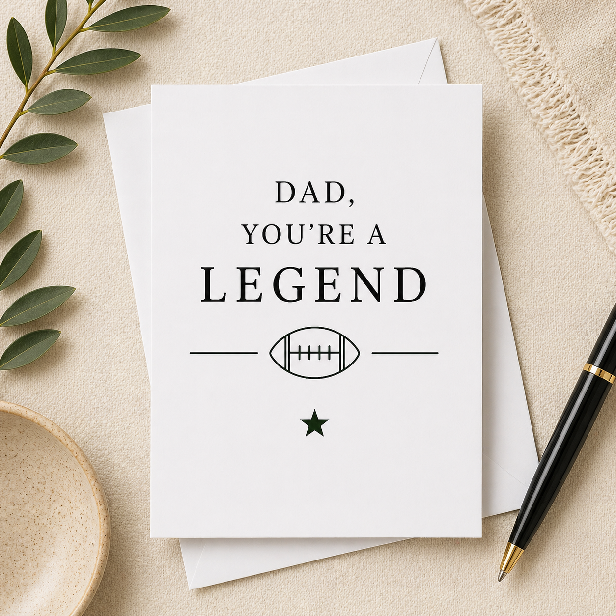 Dad, You're a Legend – Greeting Card