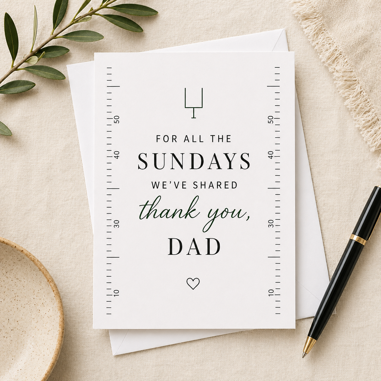 For All the Sundays We’ve Shared – Greeting Card