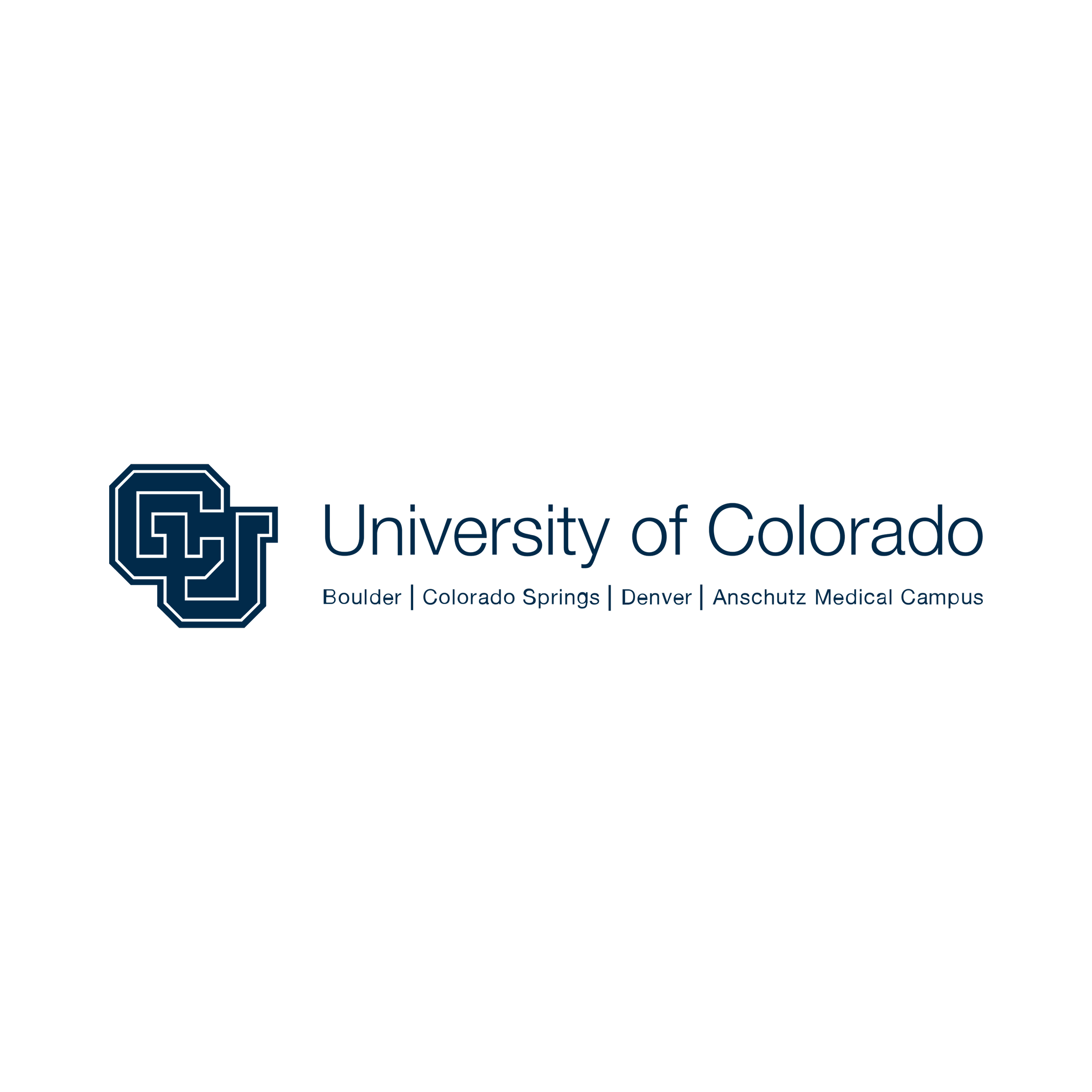 University of Colorado logo on white background