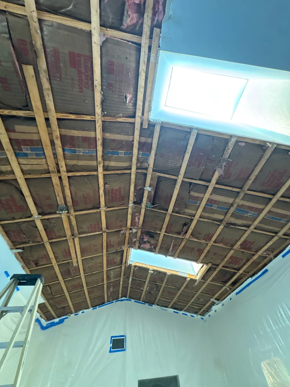 Roof Leak Repair and Ceiling Restoration