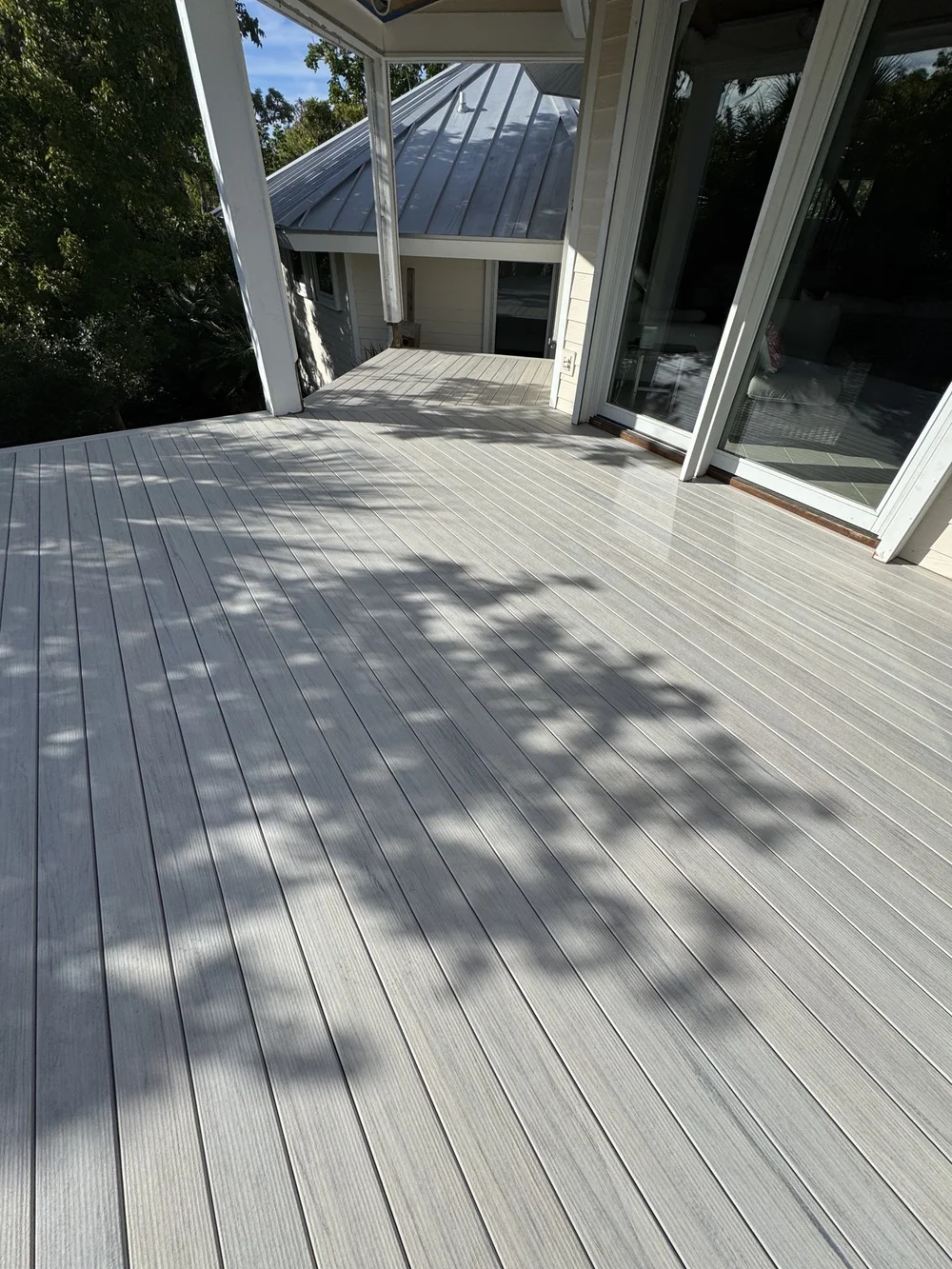 Angled Composite Lanai Deck, West Gulf Drive, Sanibel