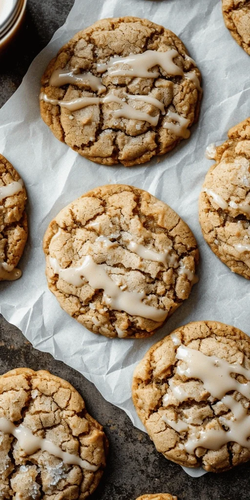 Spiced Maple &amp; Coconut Sugar Cookies with Maple-Pecan Glaze