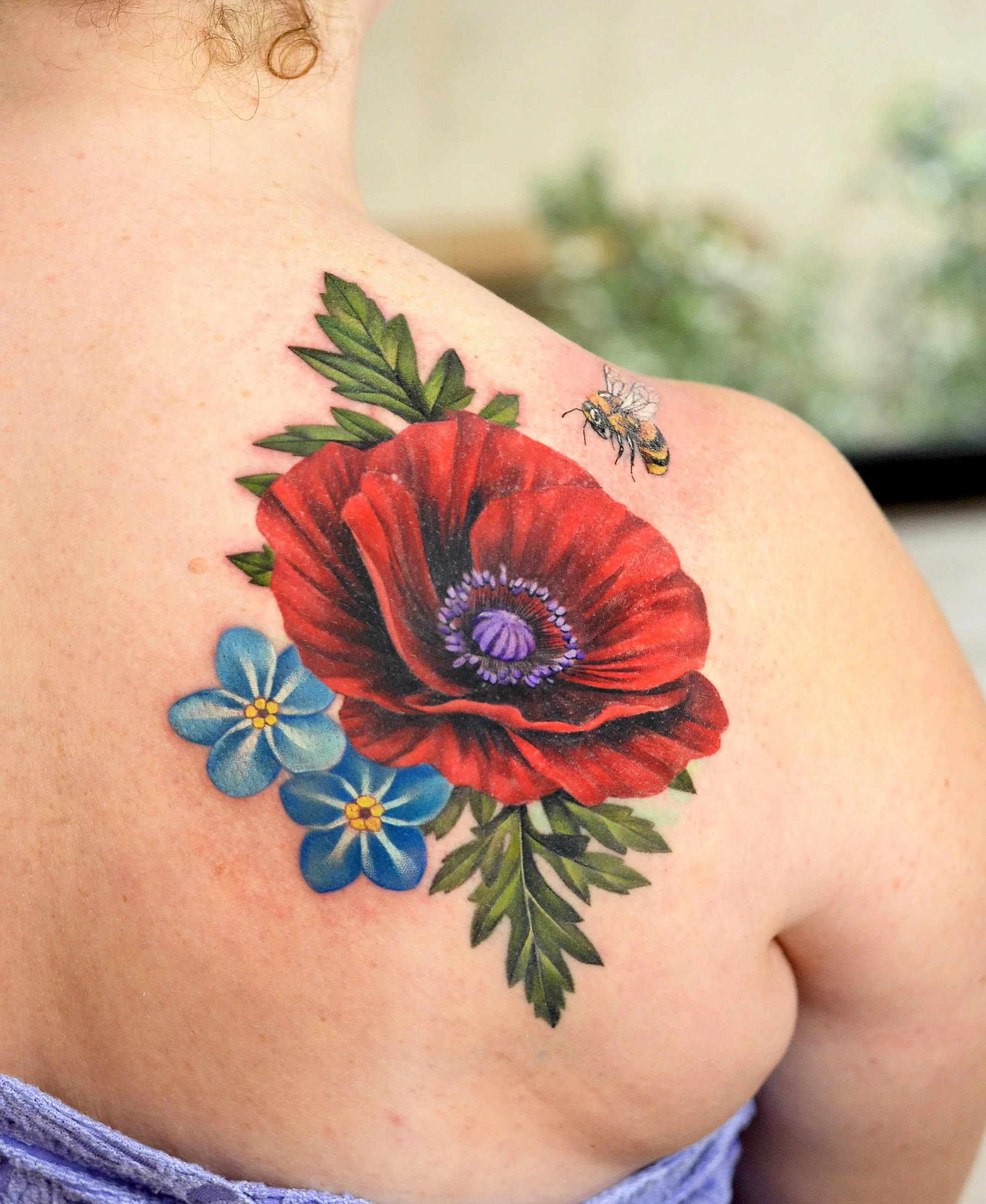 A coverup for Kristen! Swipe to see the before! Made at @inkgallerynj