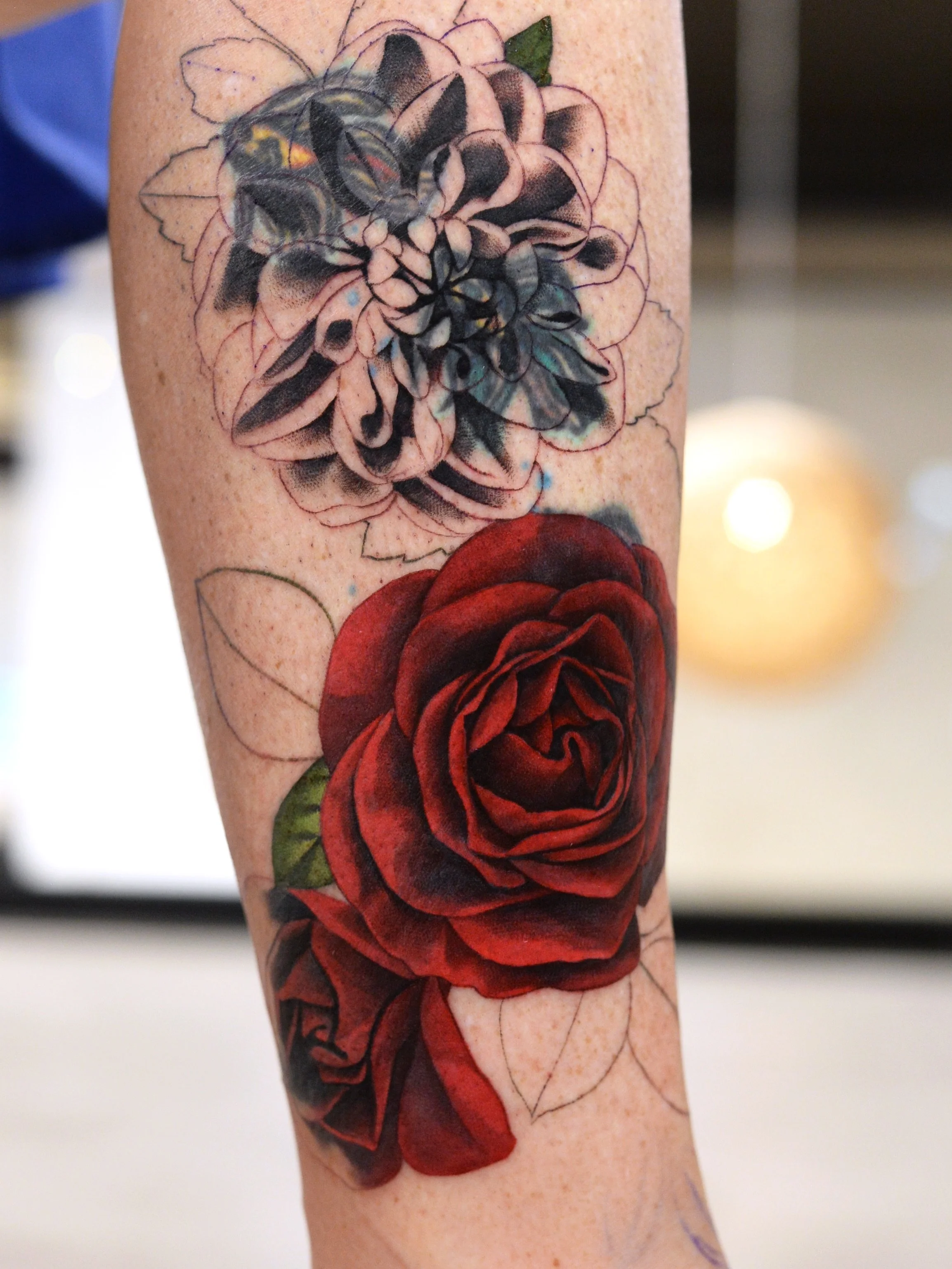 Excited to start this coverup for Toni! Made at @inkgallerynj