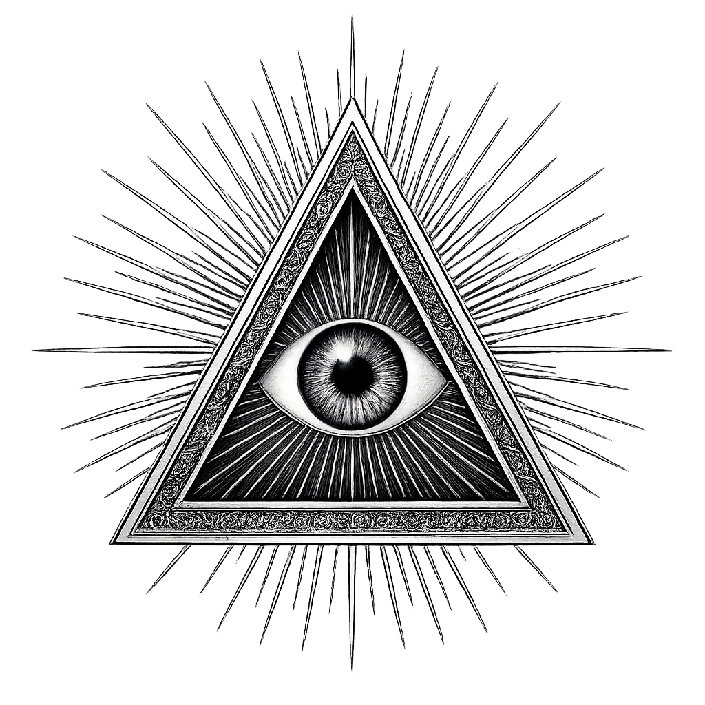 Triangle symbol representing Order in The Lion’s Den
