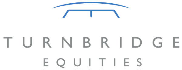 Turnbridge Equities logo with stylized blue building outline above the company name.